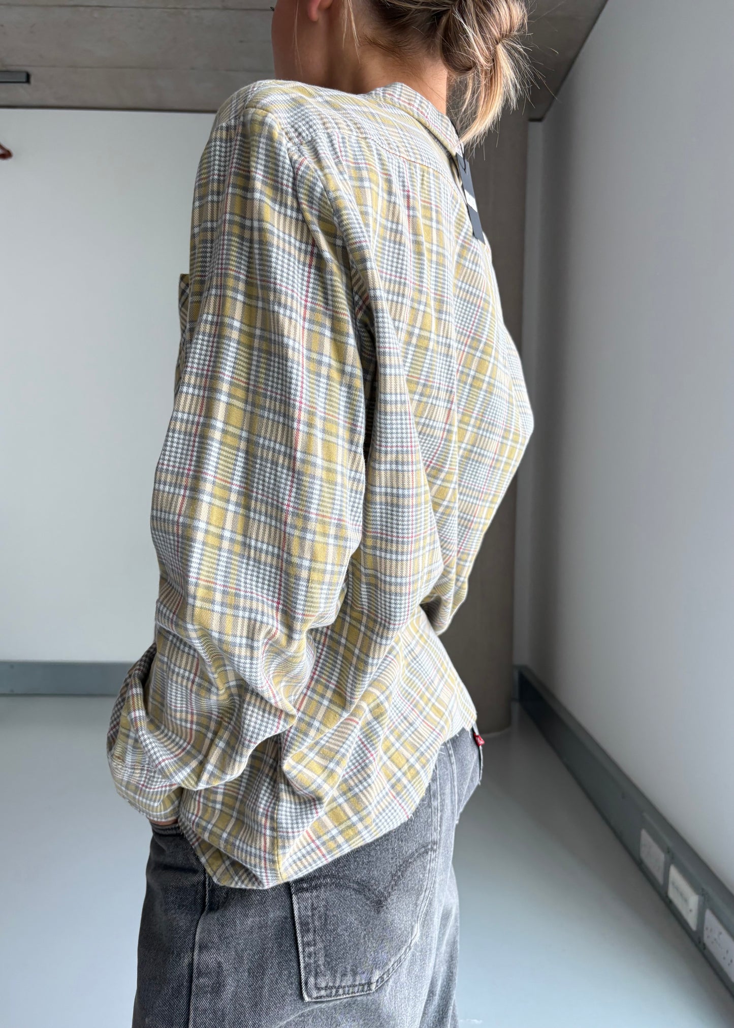 60s cotton work shirt