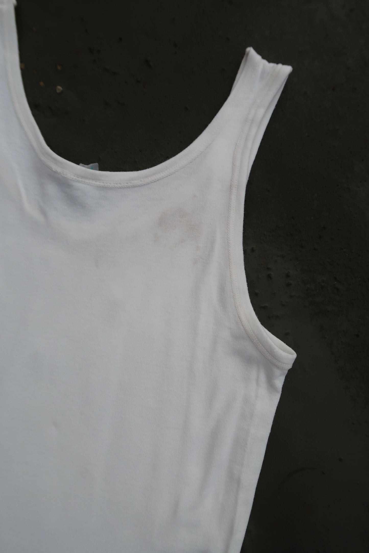70s white tank