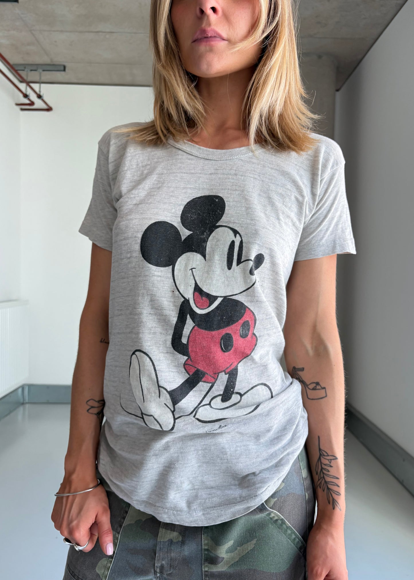 WORN IN MICKEY TEE
