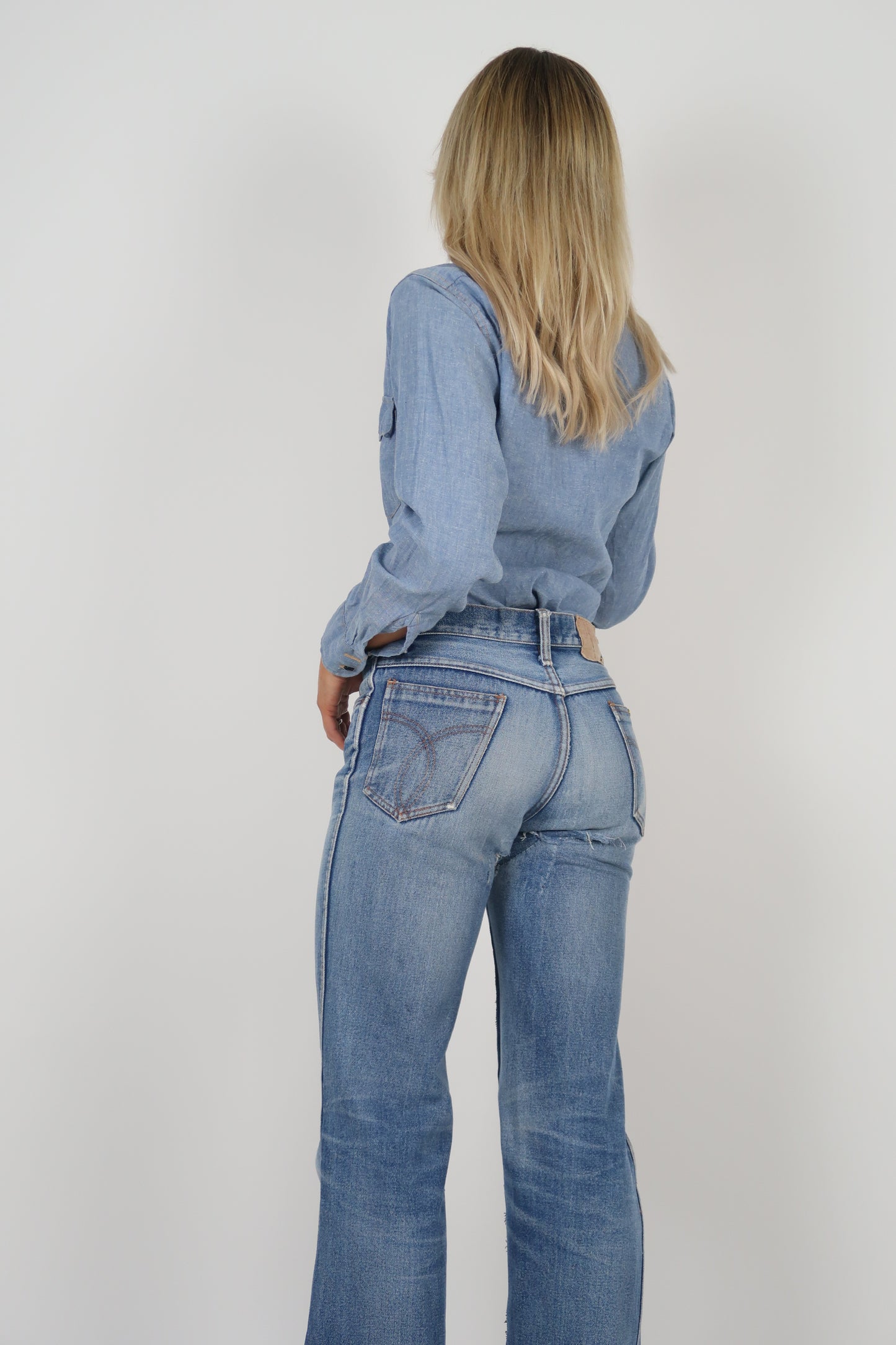 1960s Big E Levi’s chambray shirt S
