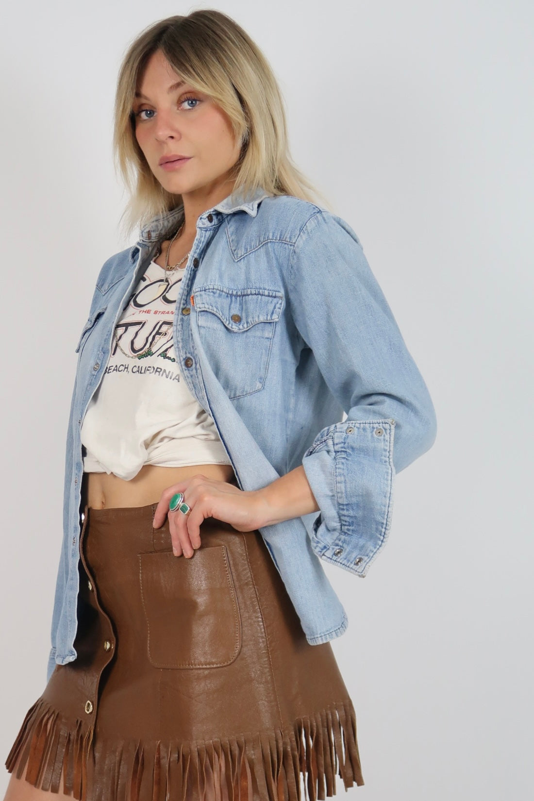1970s Levi’s orange tab shirt