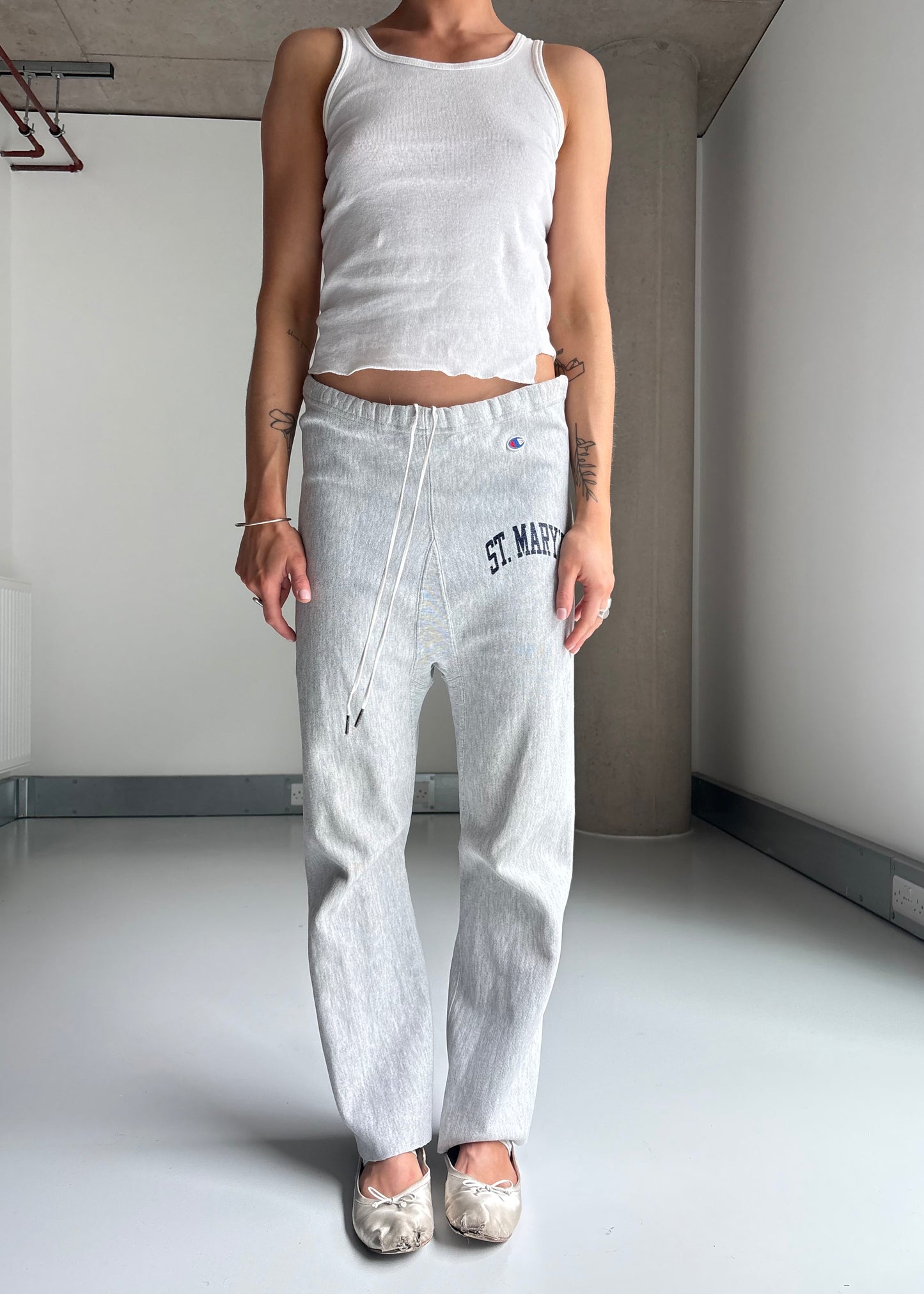 Reverse weave sweats