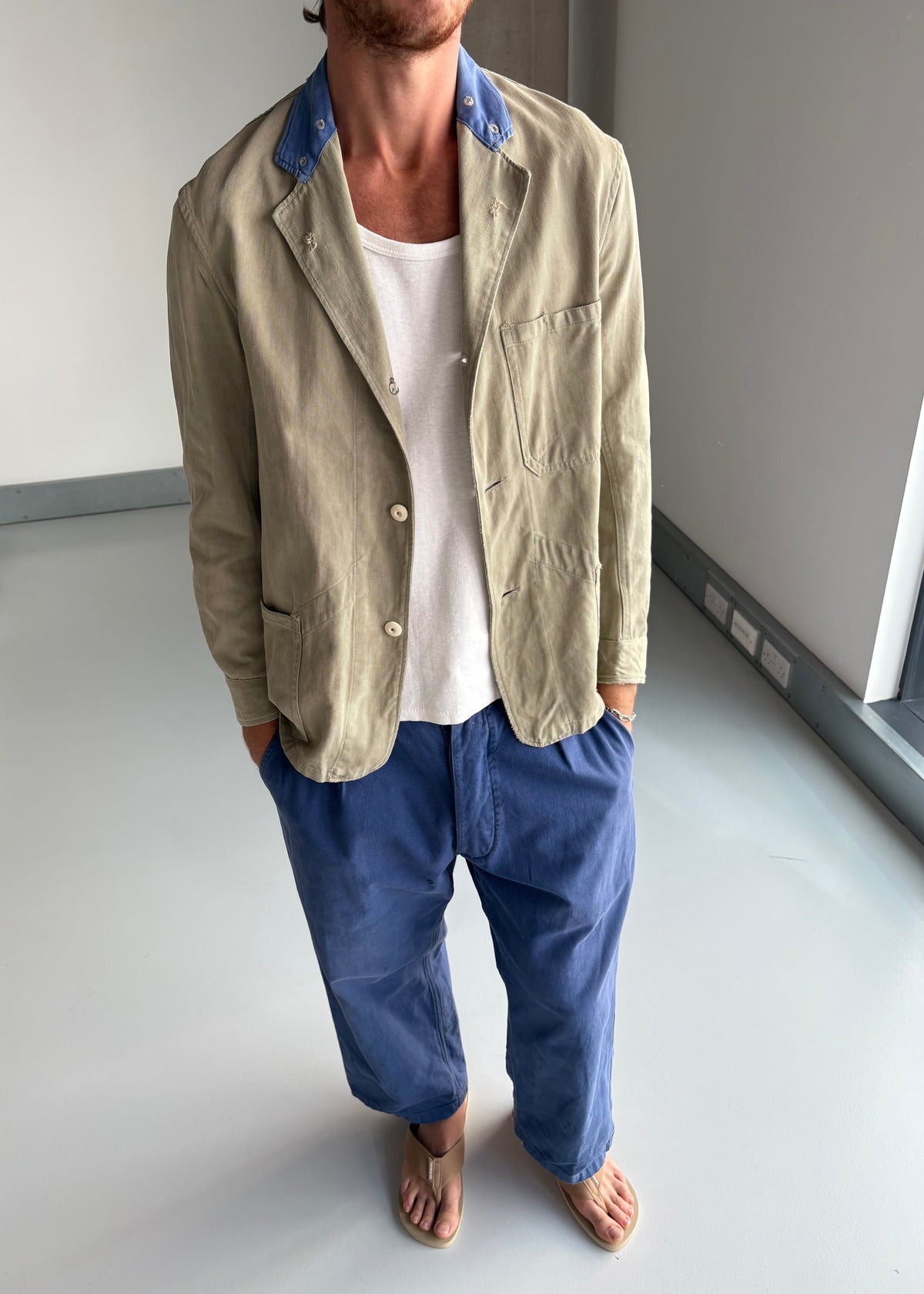 FADED GREEN 1940S JACKET