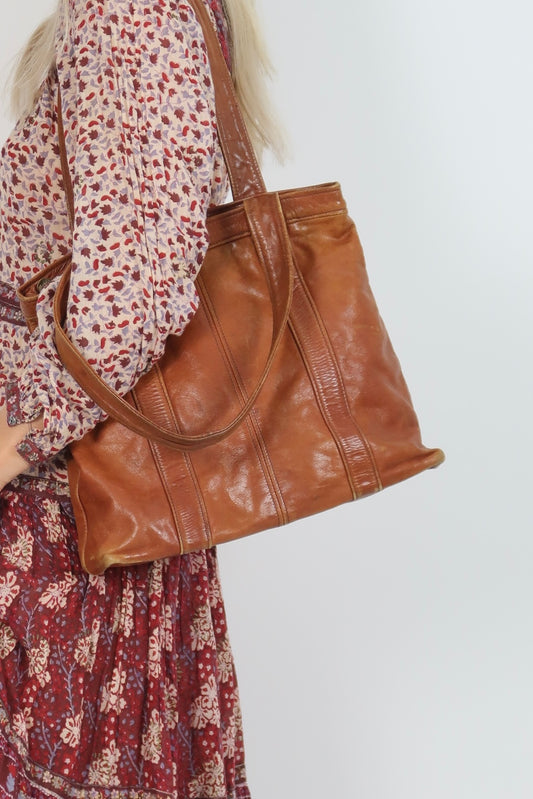 1960s soft leather bag