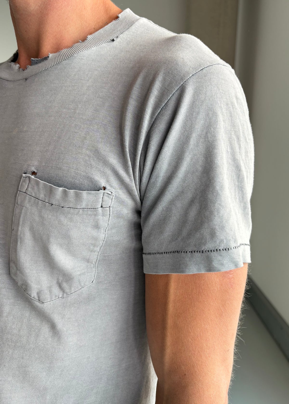 70s sun faded tee
