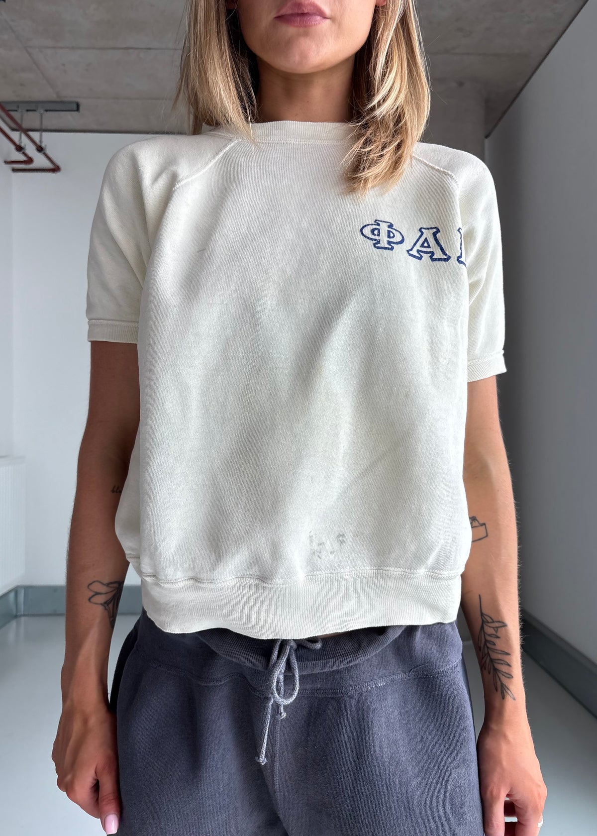60S SHORT SLEEVE SWEAT
