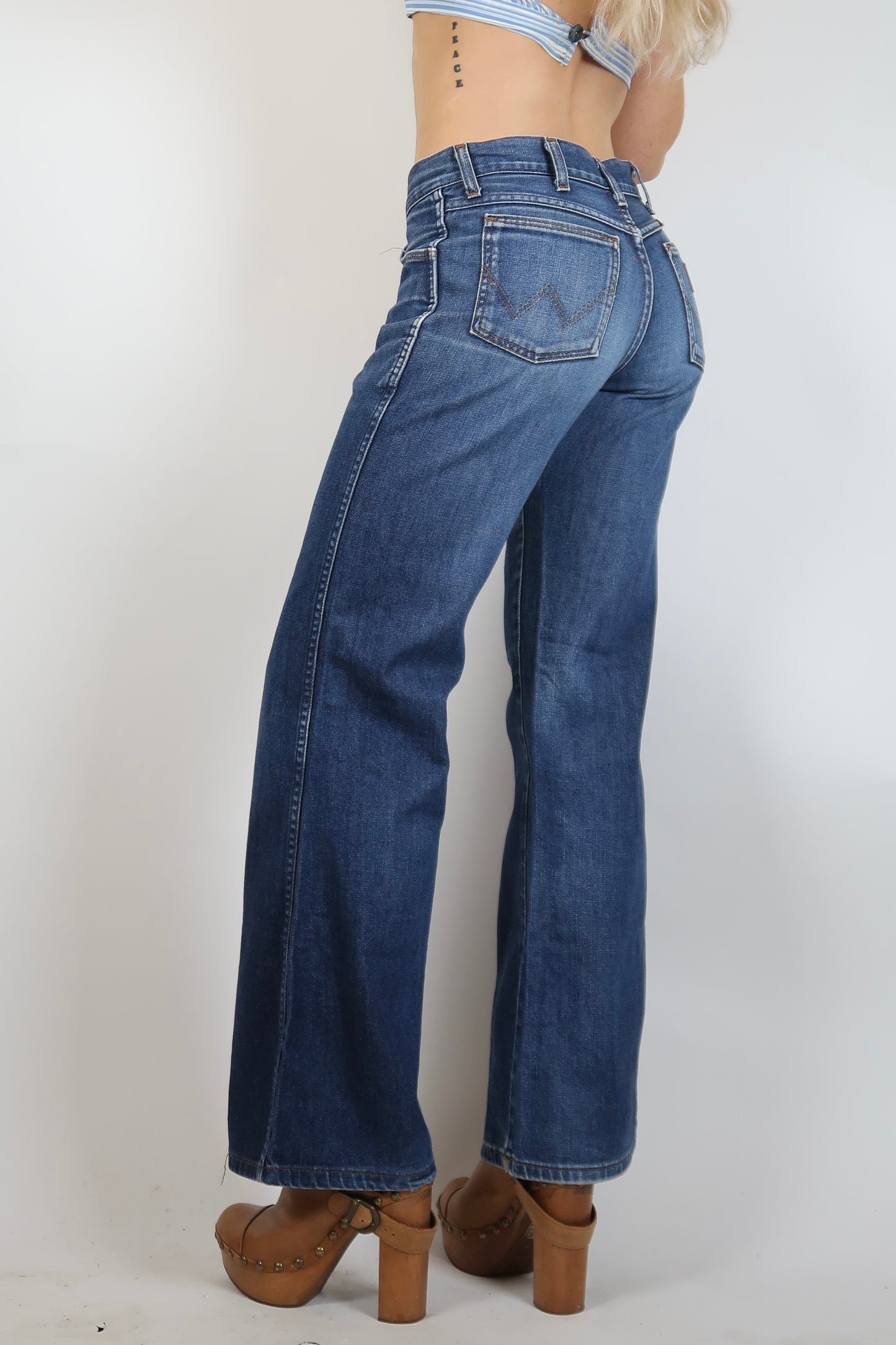 1990s Lower rise wrangler jeans