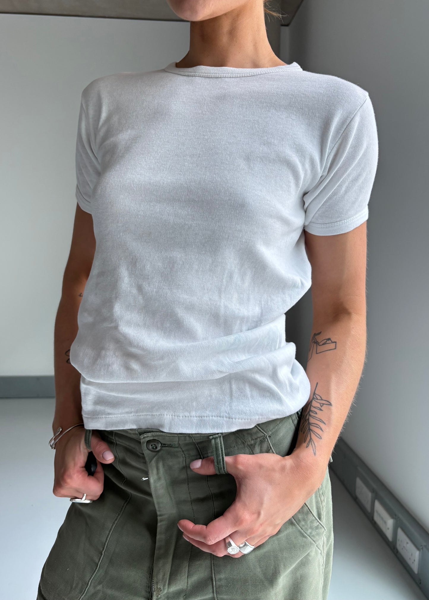 70s cotton Tshirt