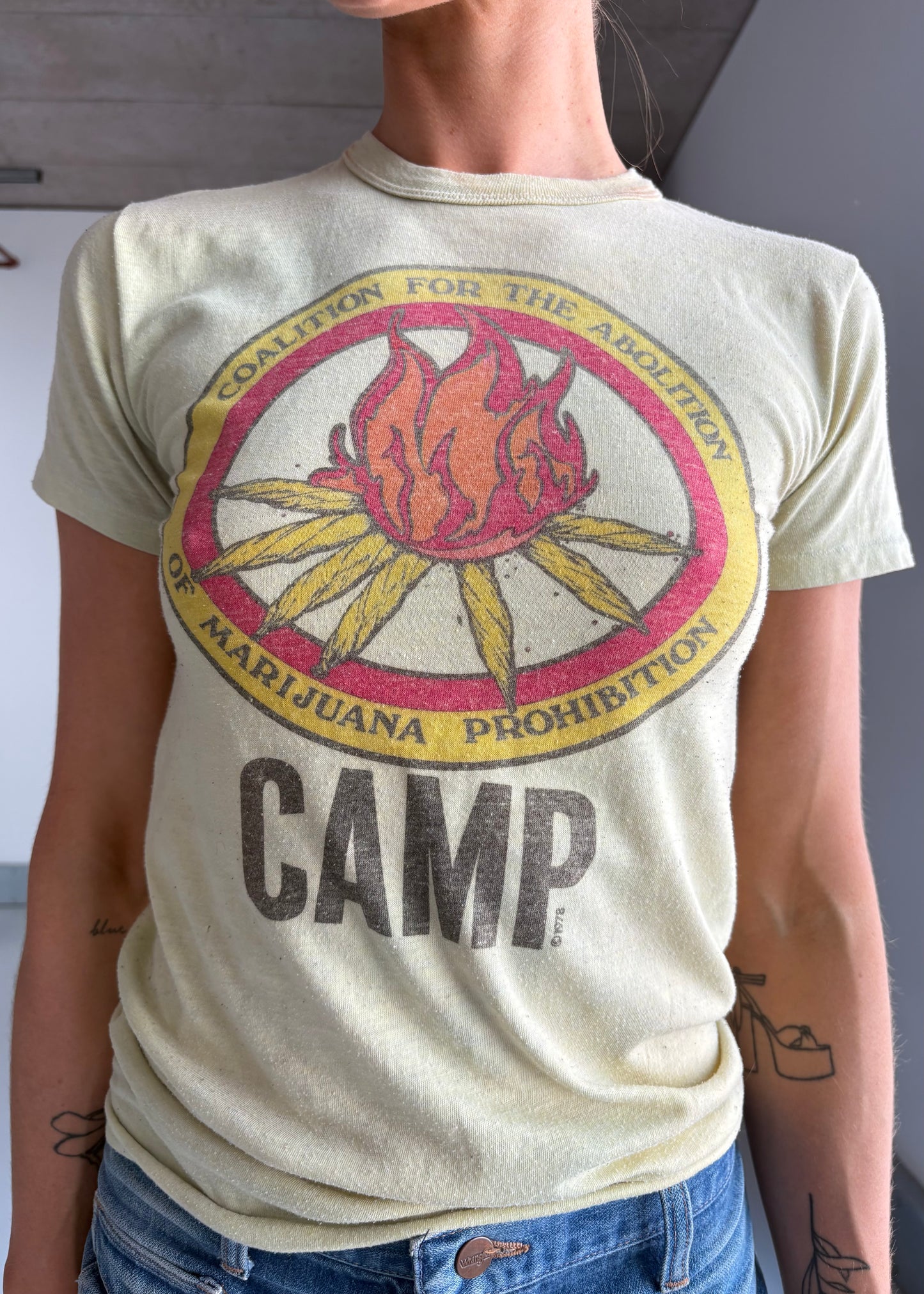 1970s CAMP TSHIRT