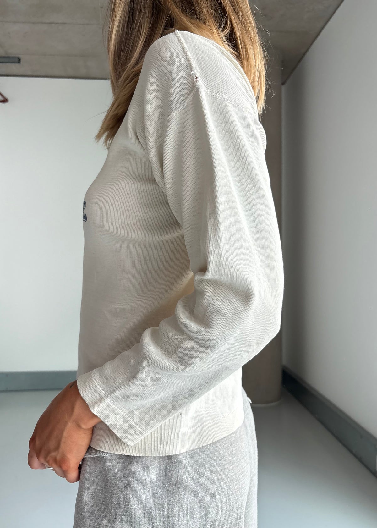 1950s ribbed cotton T-shirt