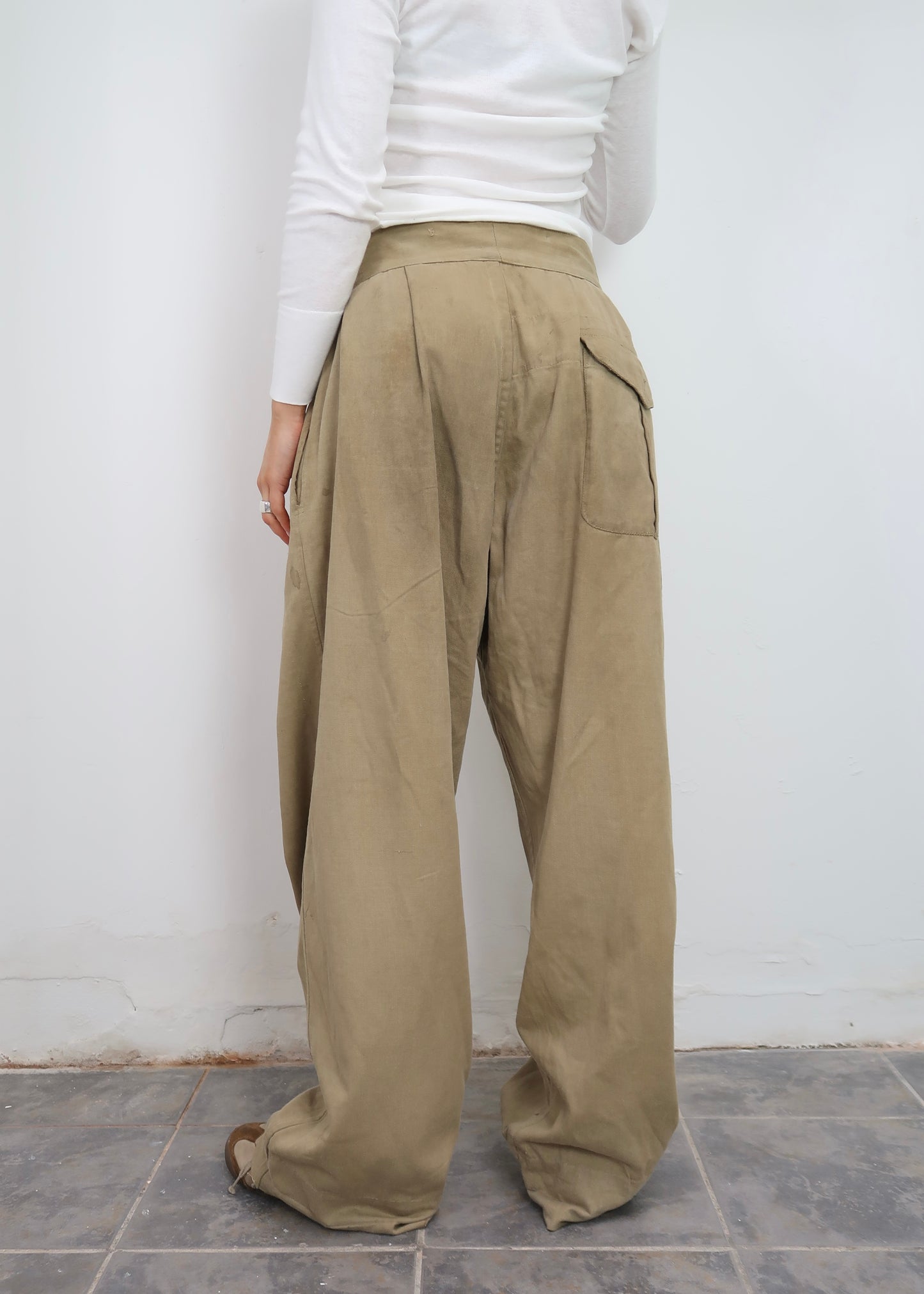 1940s Indian British army pants