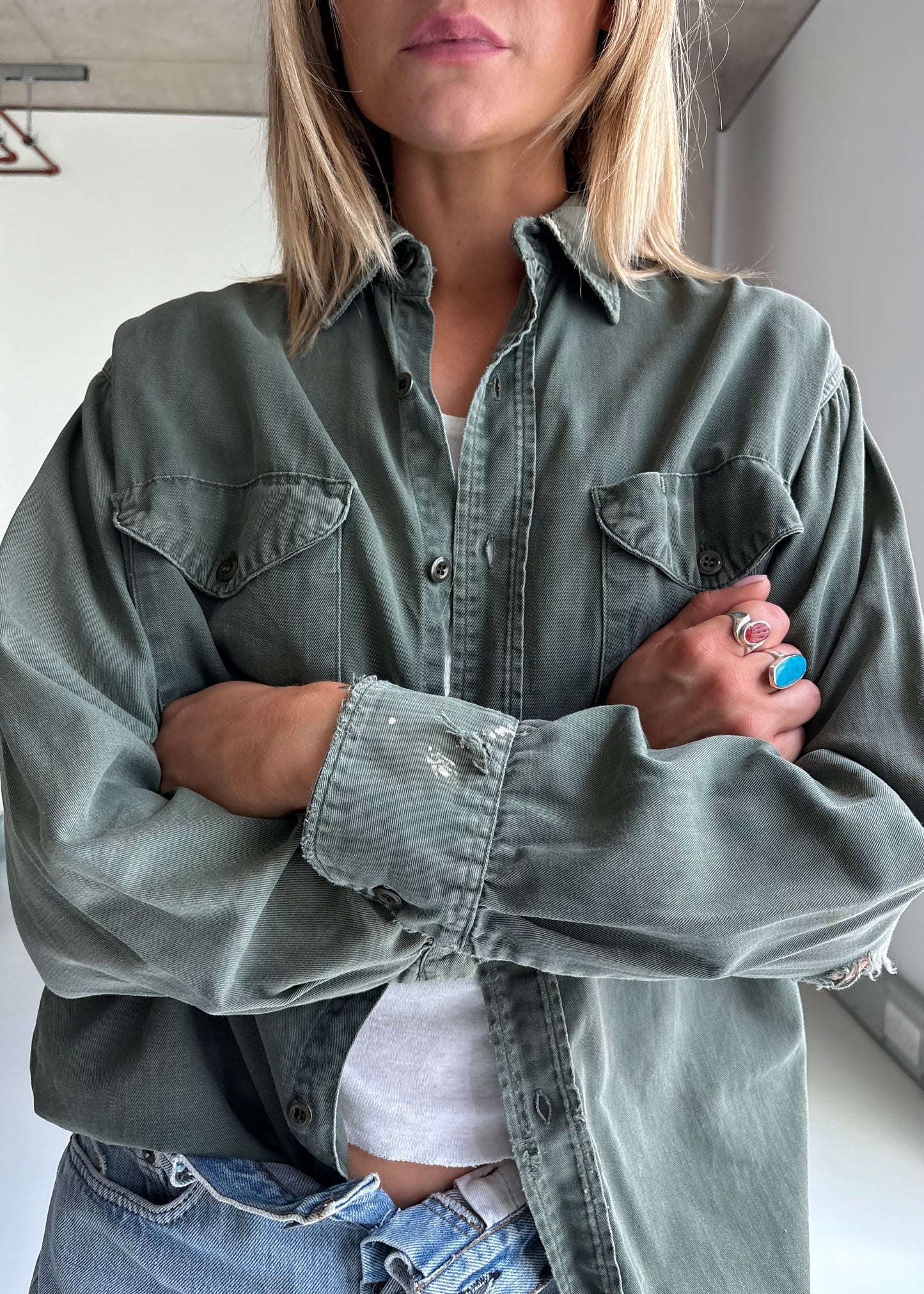 1950S MILITARY SHIRT