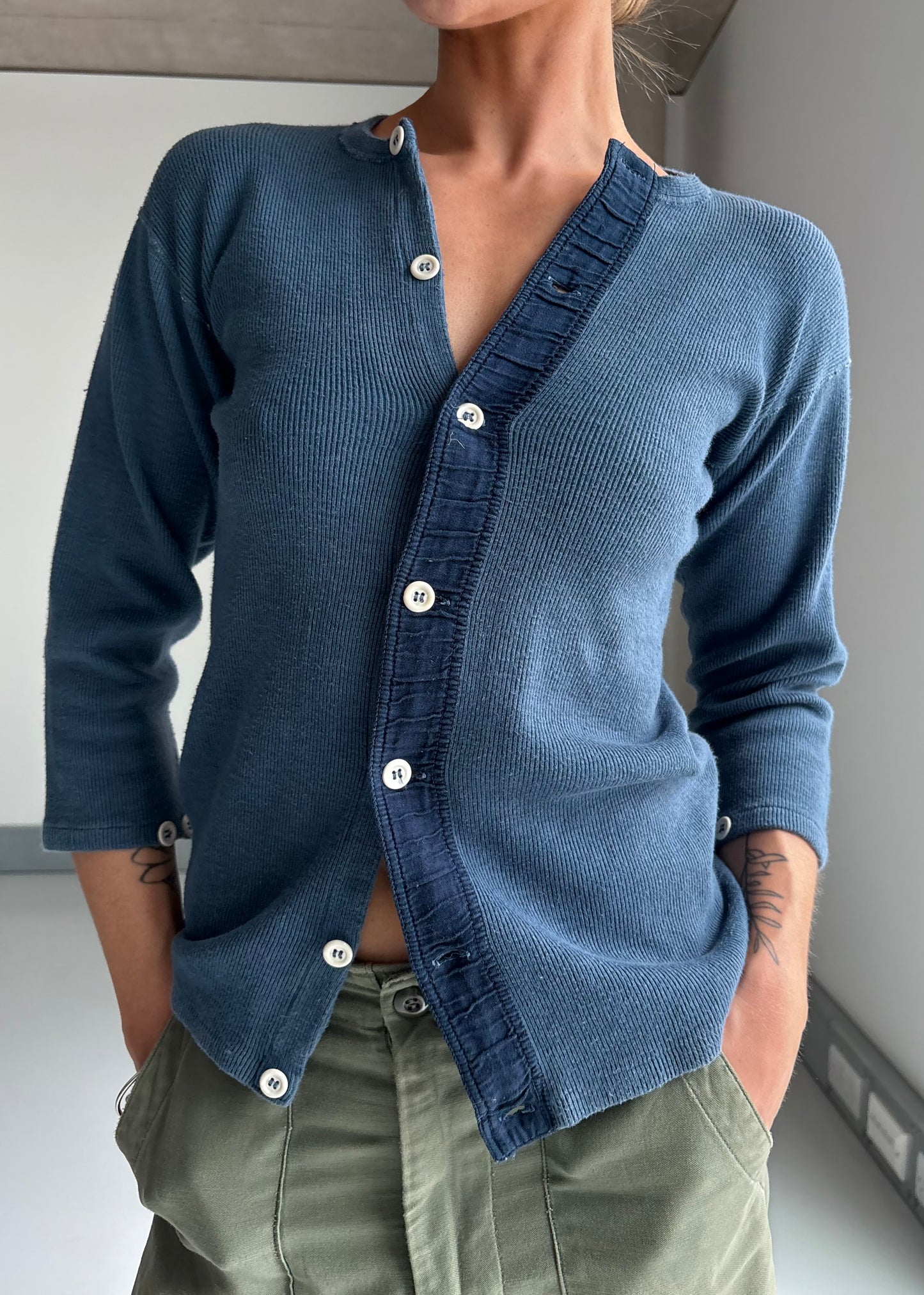 Rare marine Henley