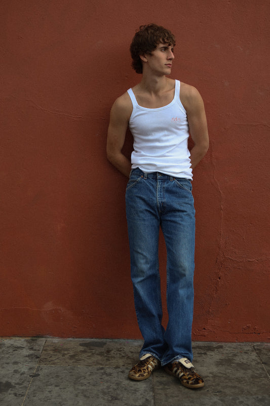 60s army cotton vest
