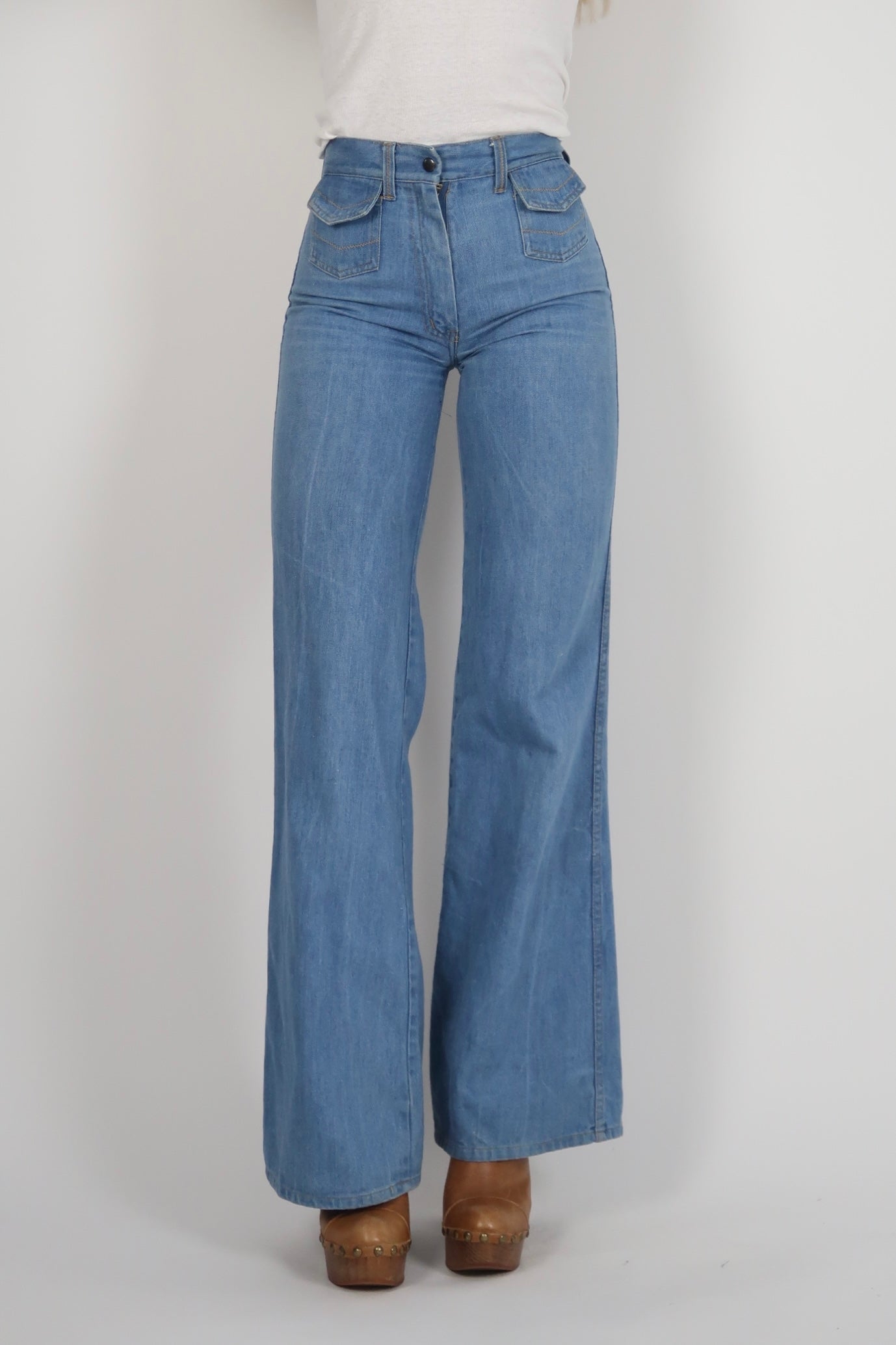 1970s front pocket jeans
