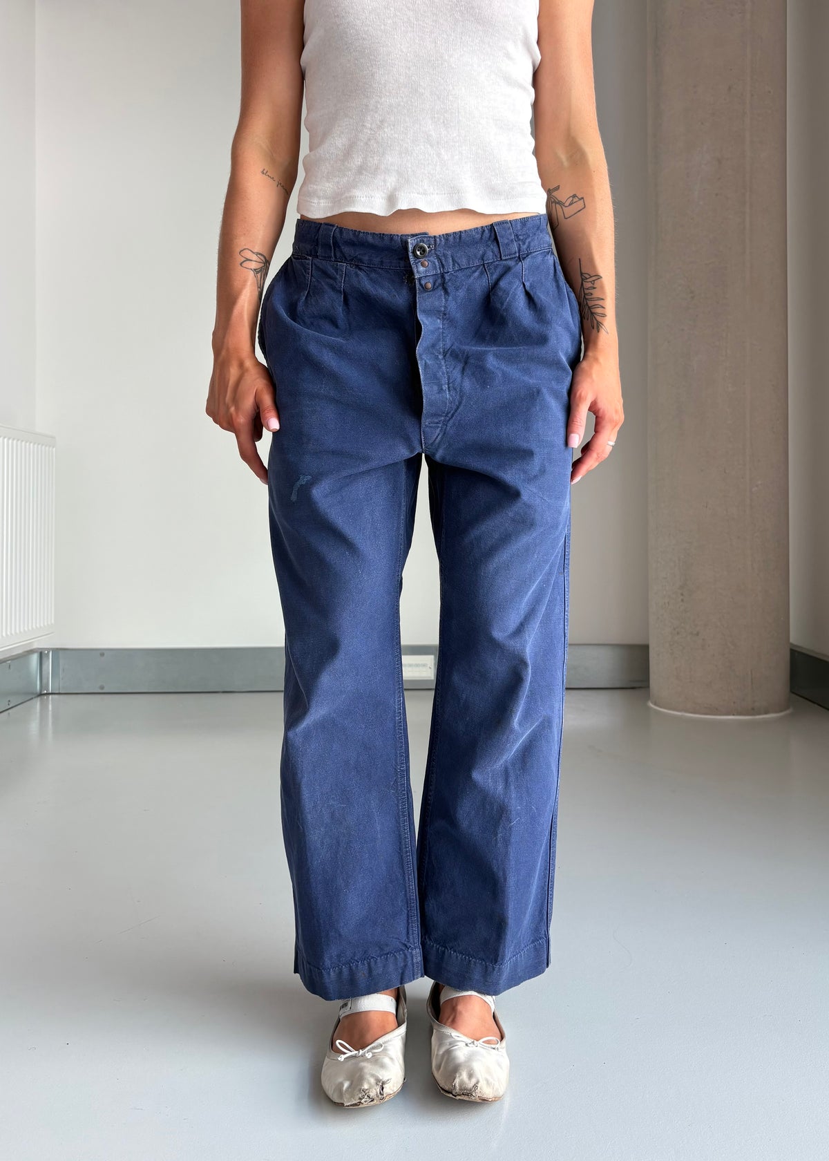 50s french work pants