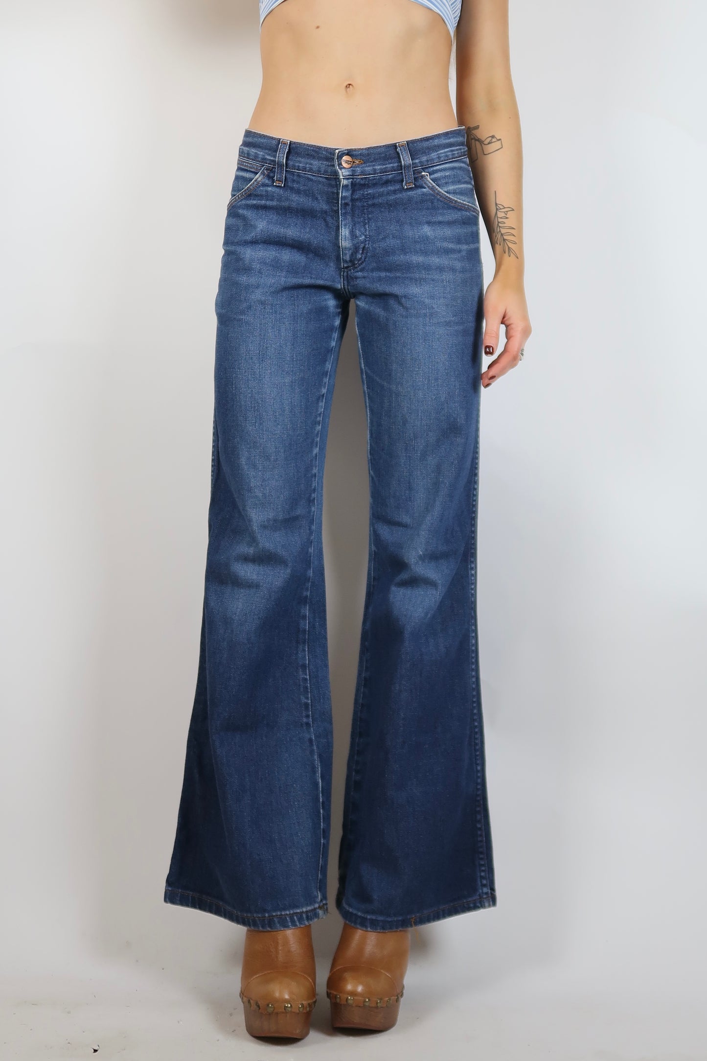 1990s Lower rise wrangler jeans