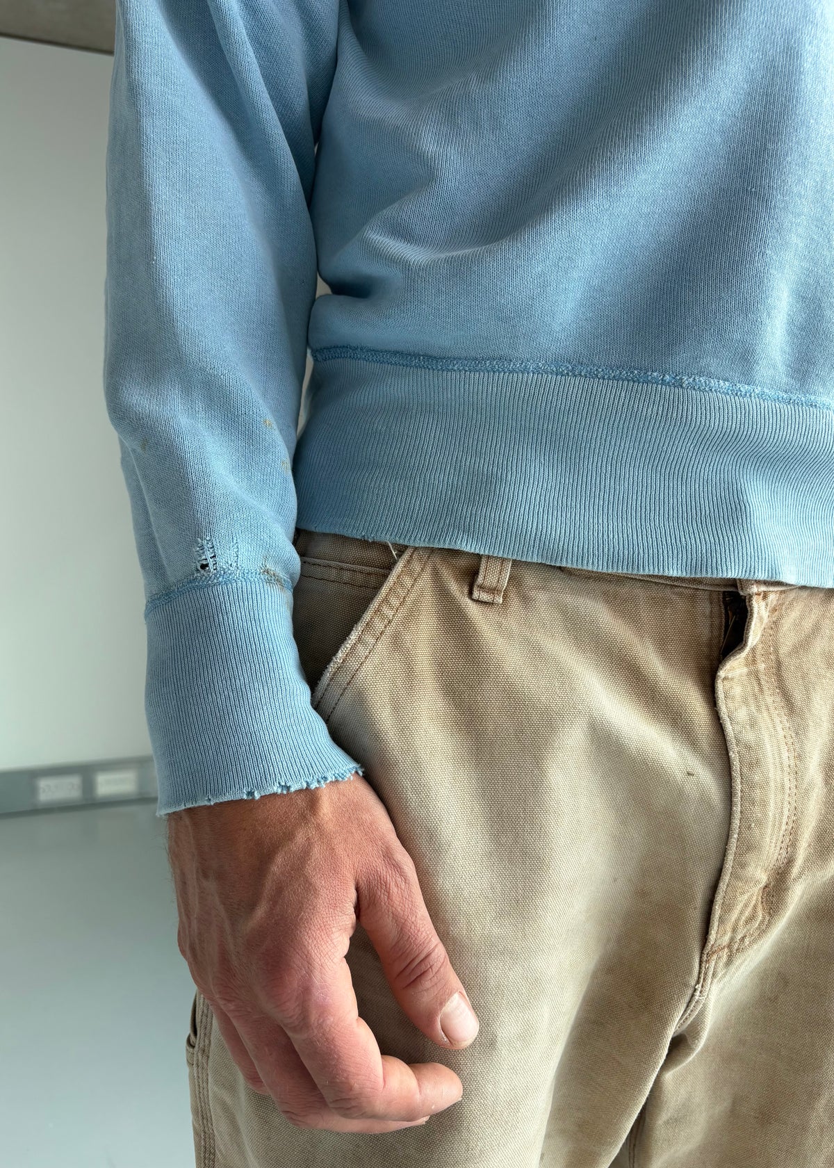 60S RUSSEL SOUTHEN QUATER ZIP SWEATSHIRT