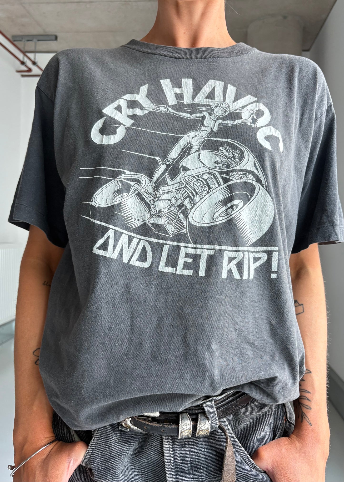 80S BIKER TEE