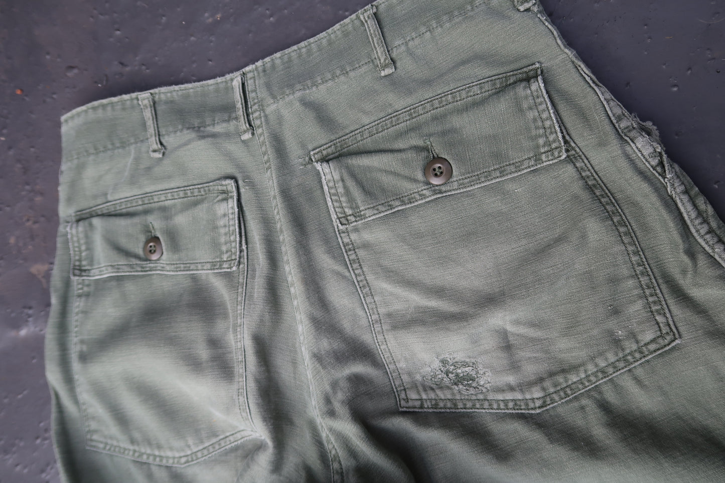 70s FATIGUE PANTS
