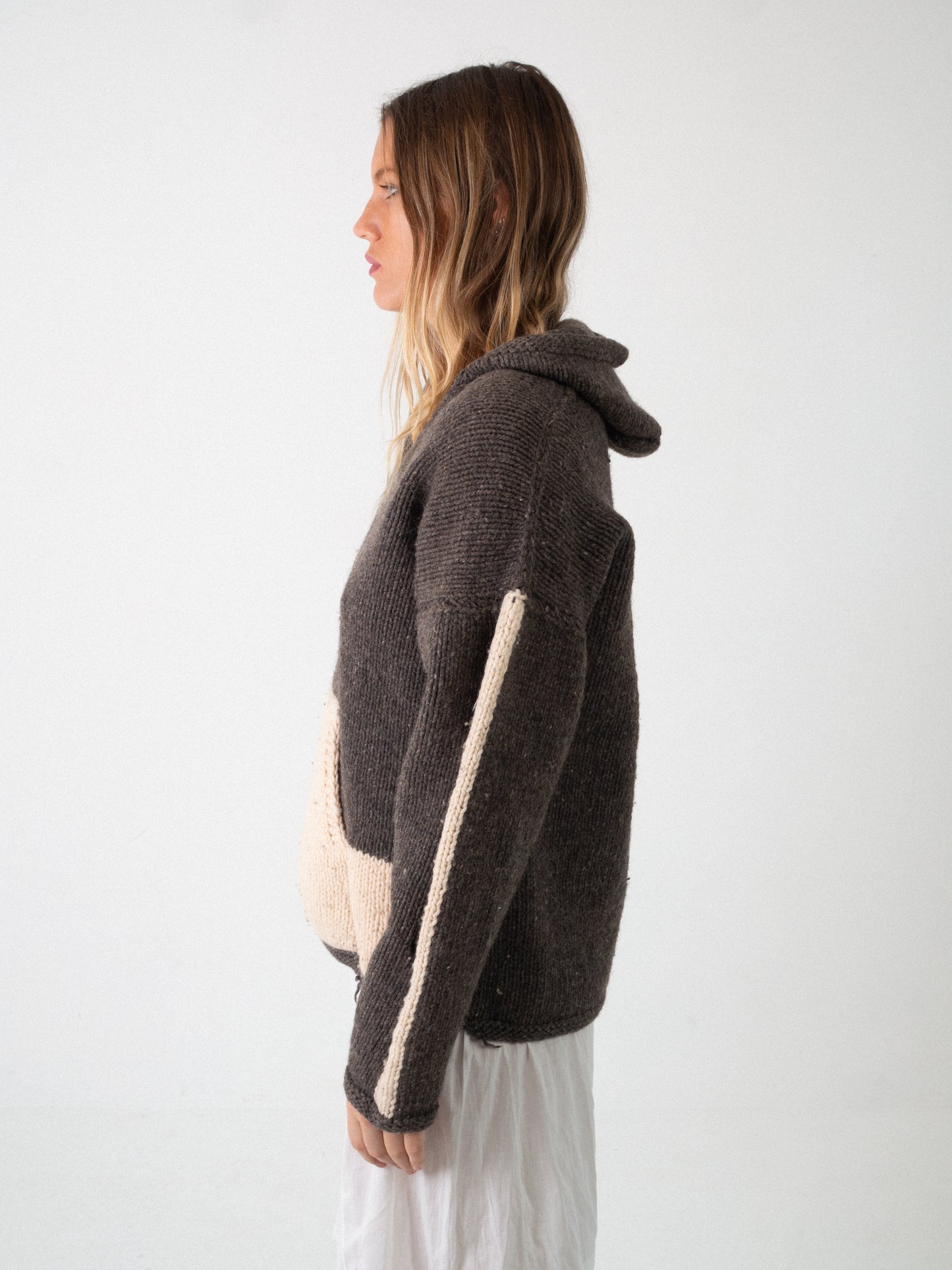 60S KNIT HOODIE