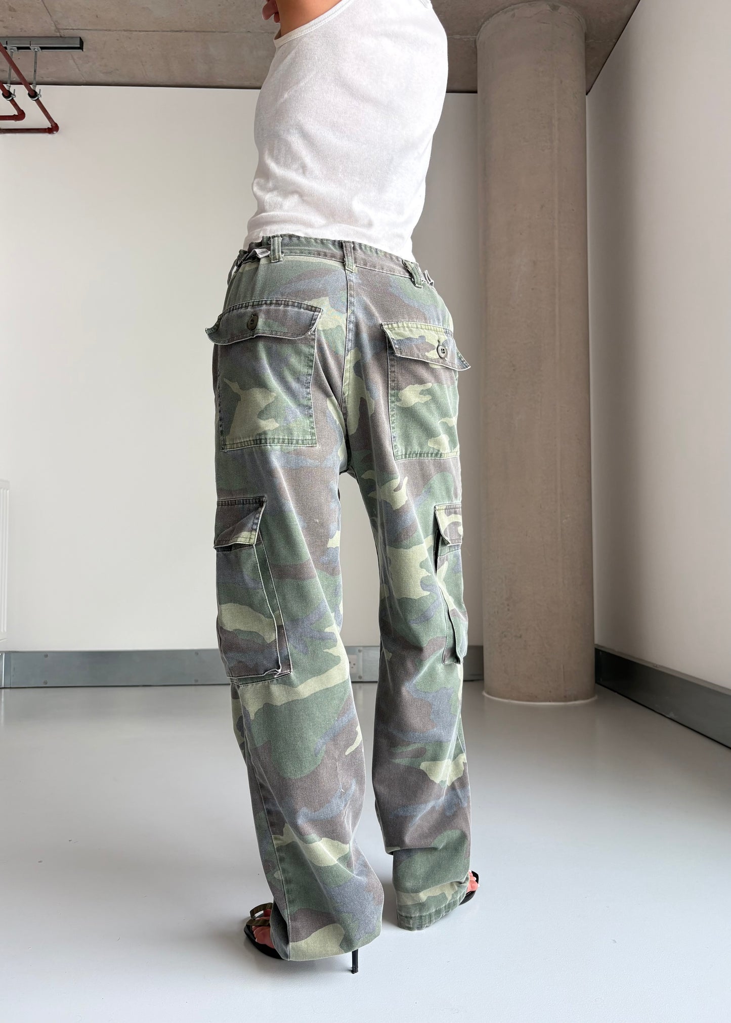 FADED CAMO PANTS