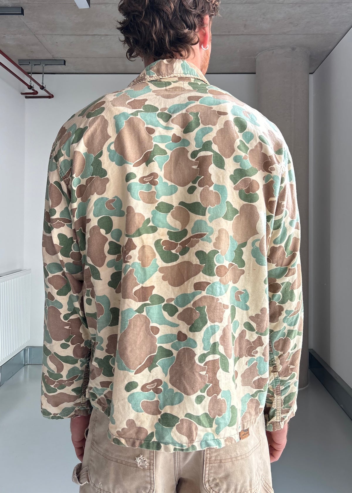 LIGHTWEIGHT COTTON CAMO JACKET