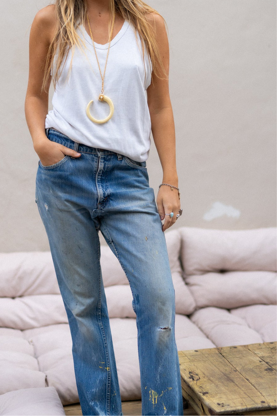 1950S MILITARY VEST TOP