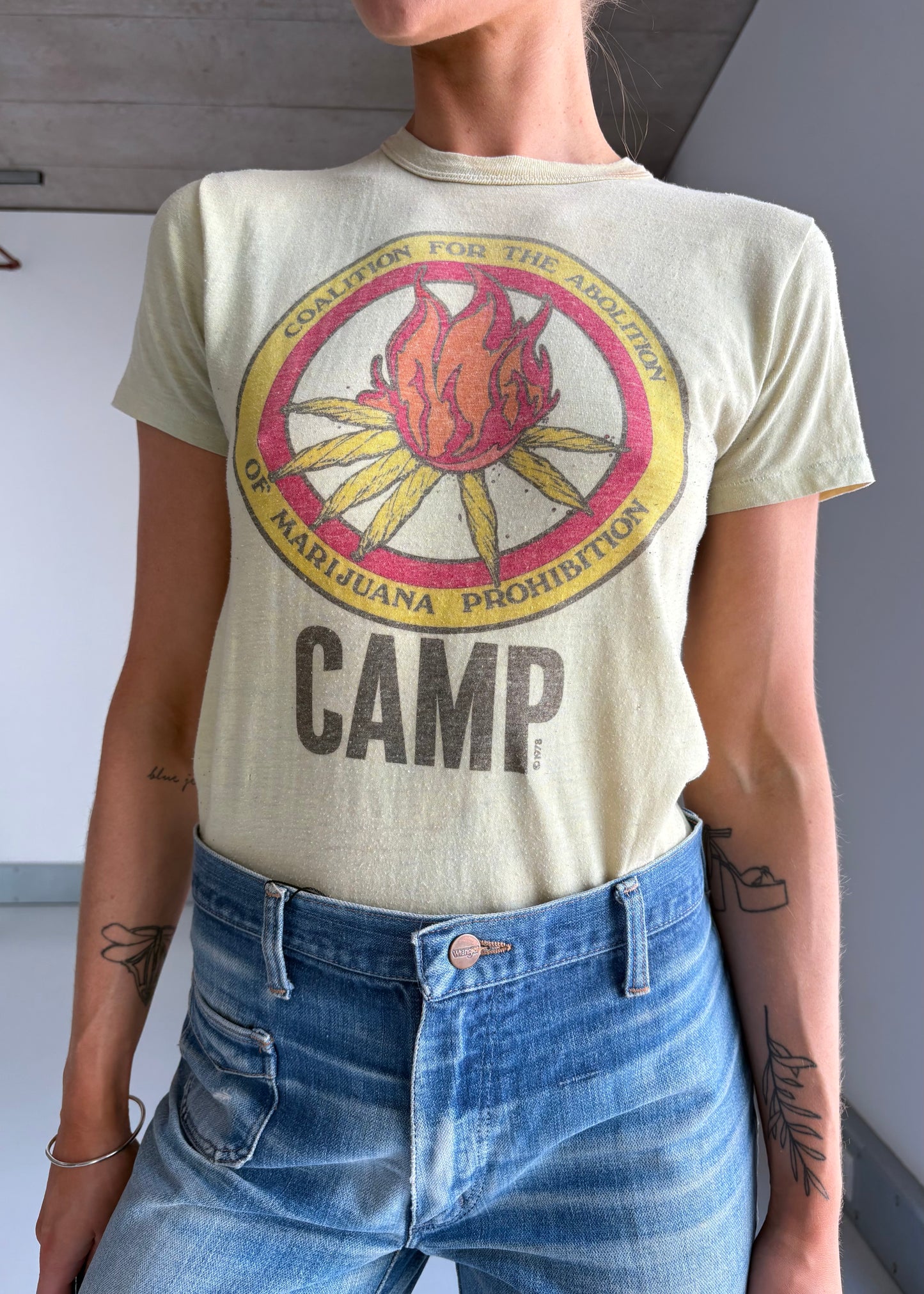 1970s CAMP TSHIRT