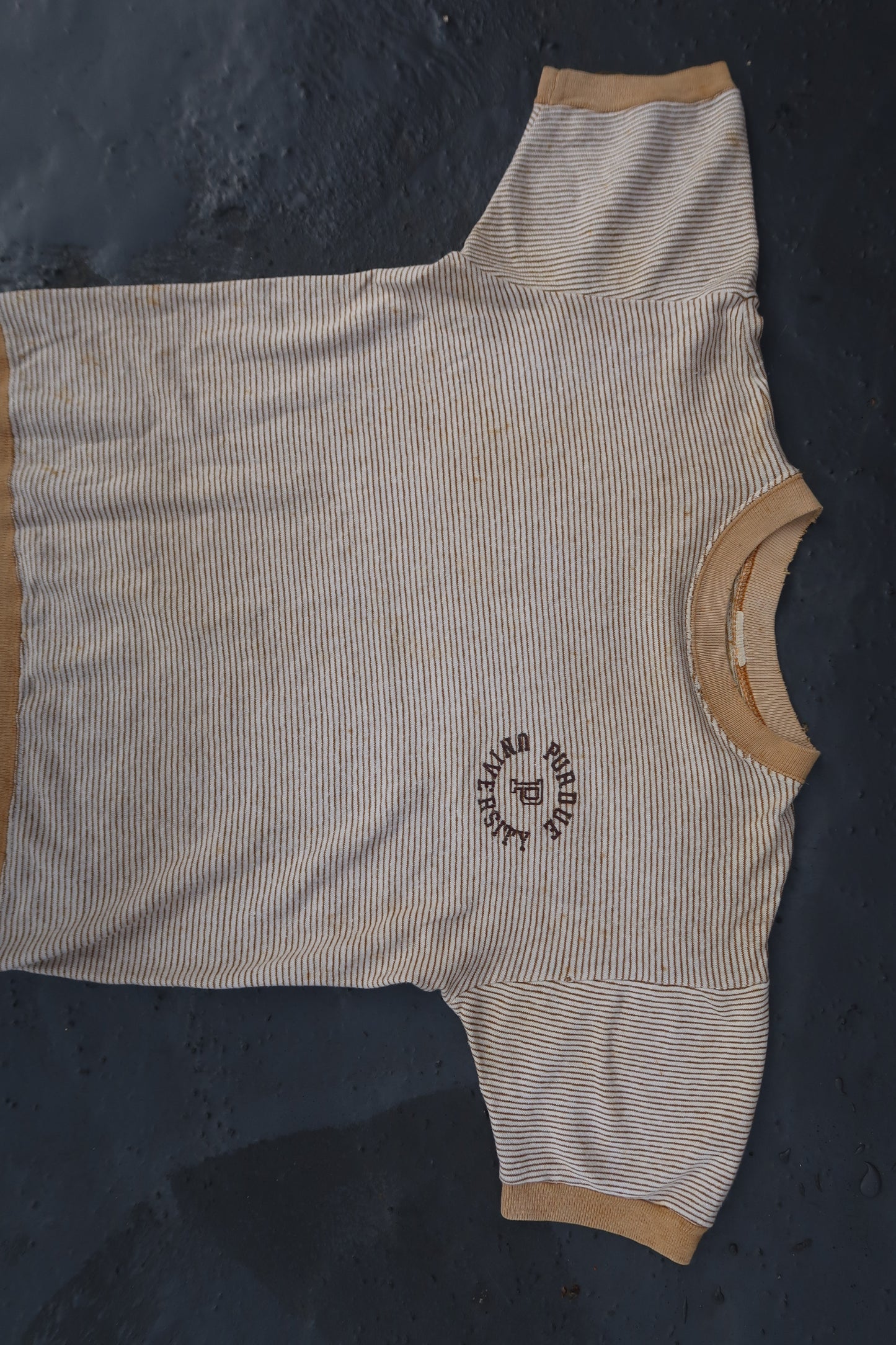 60s stripe sweatshirt