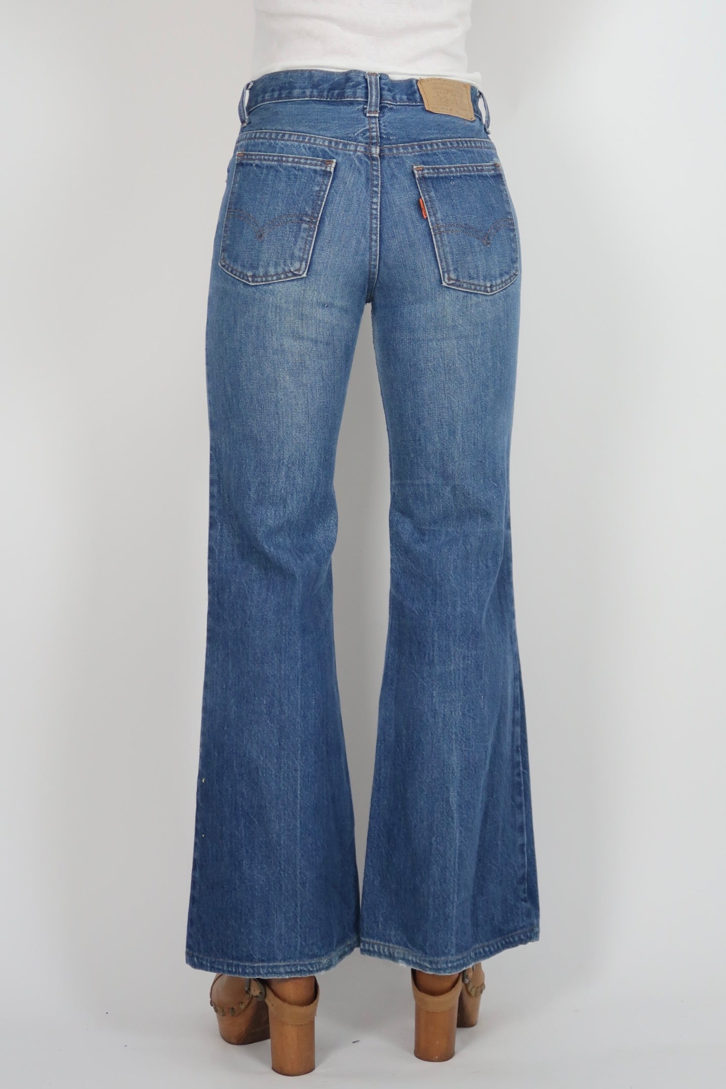 1970s Levi’s Orange tab jeans 522s