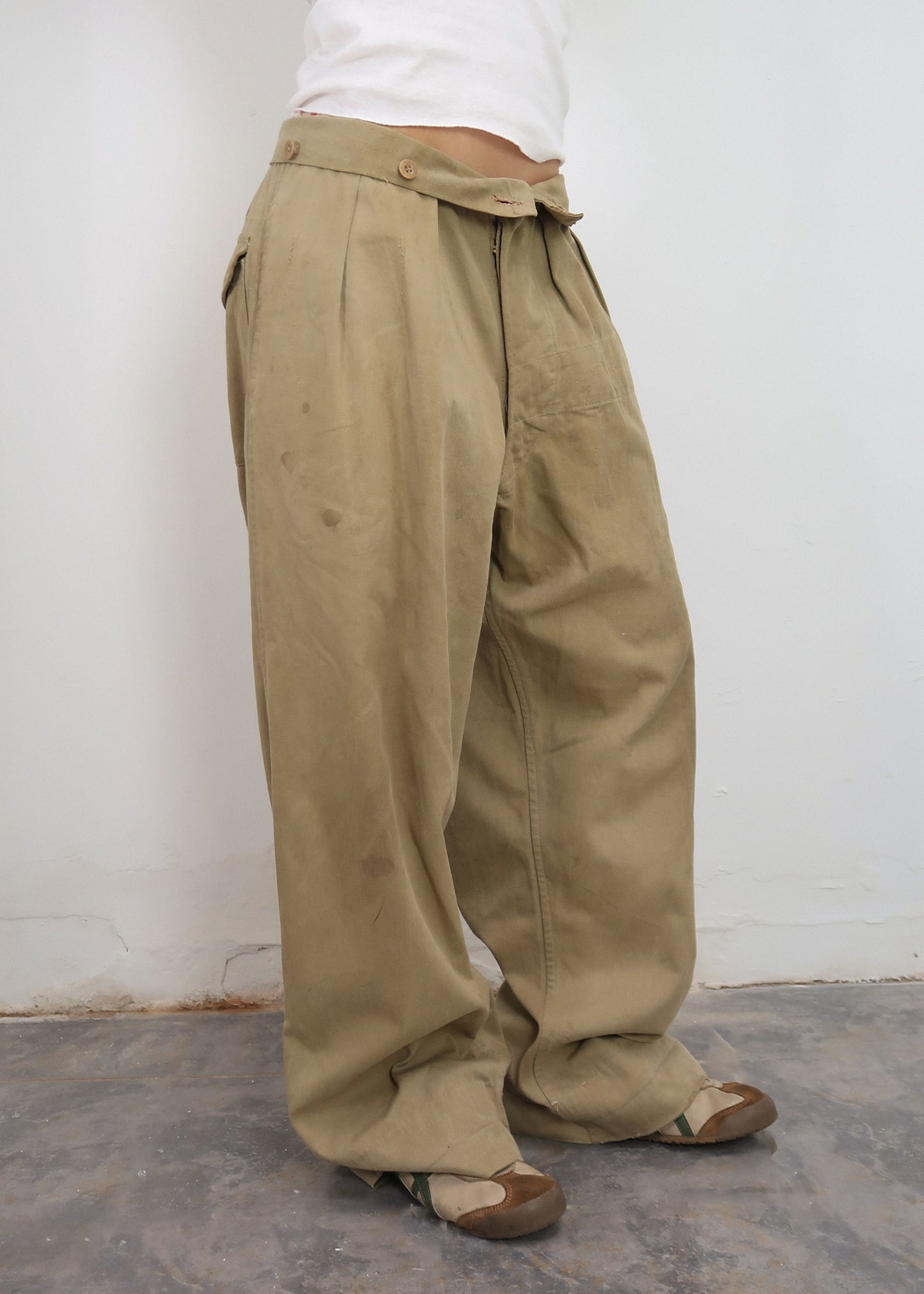 1940s Indian British army pants