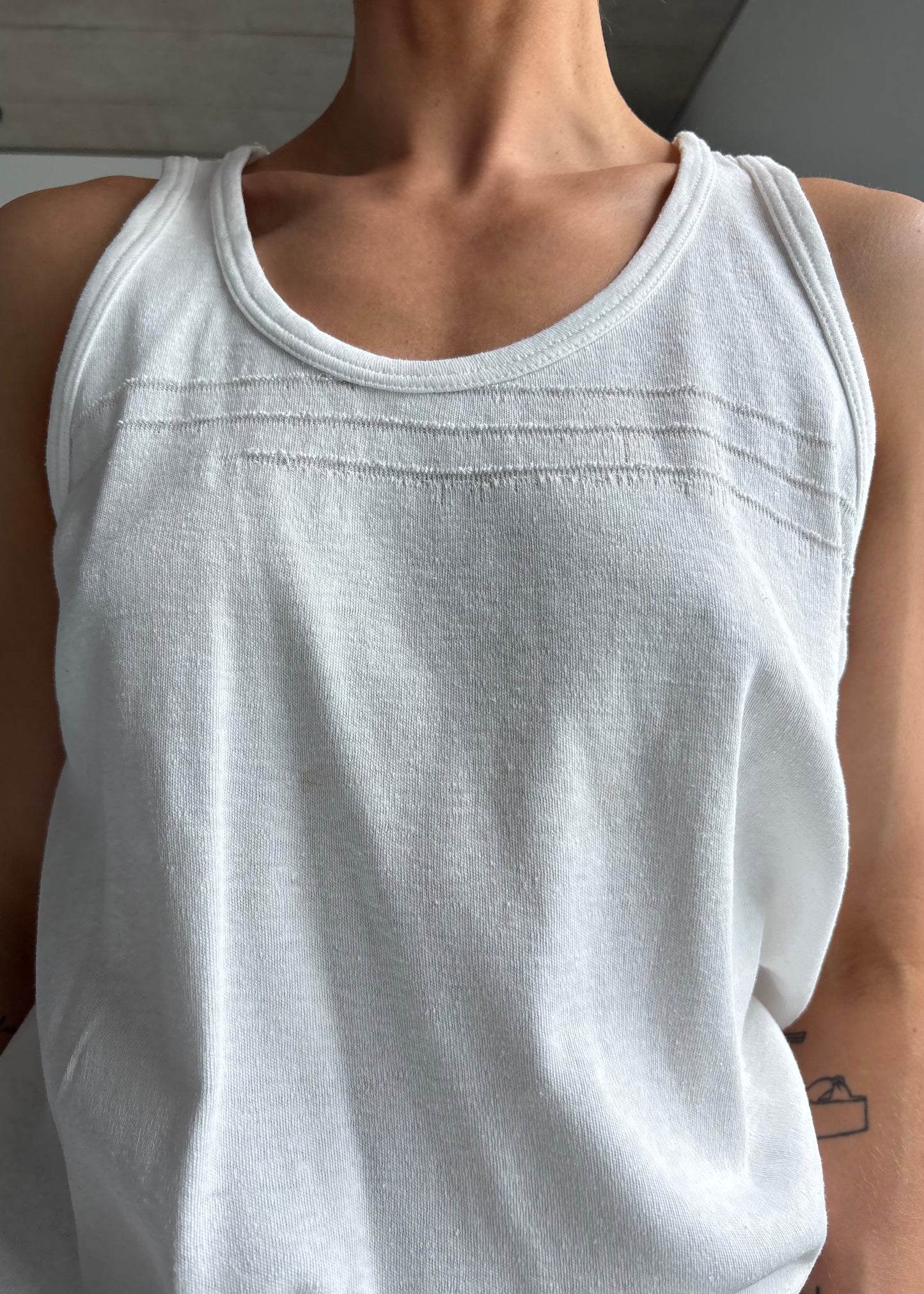 60s cotton vest