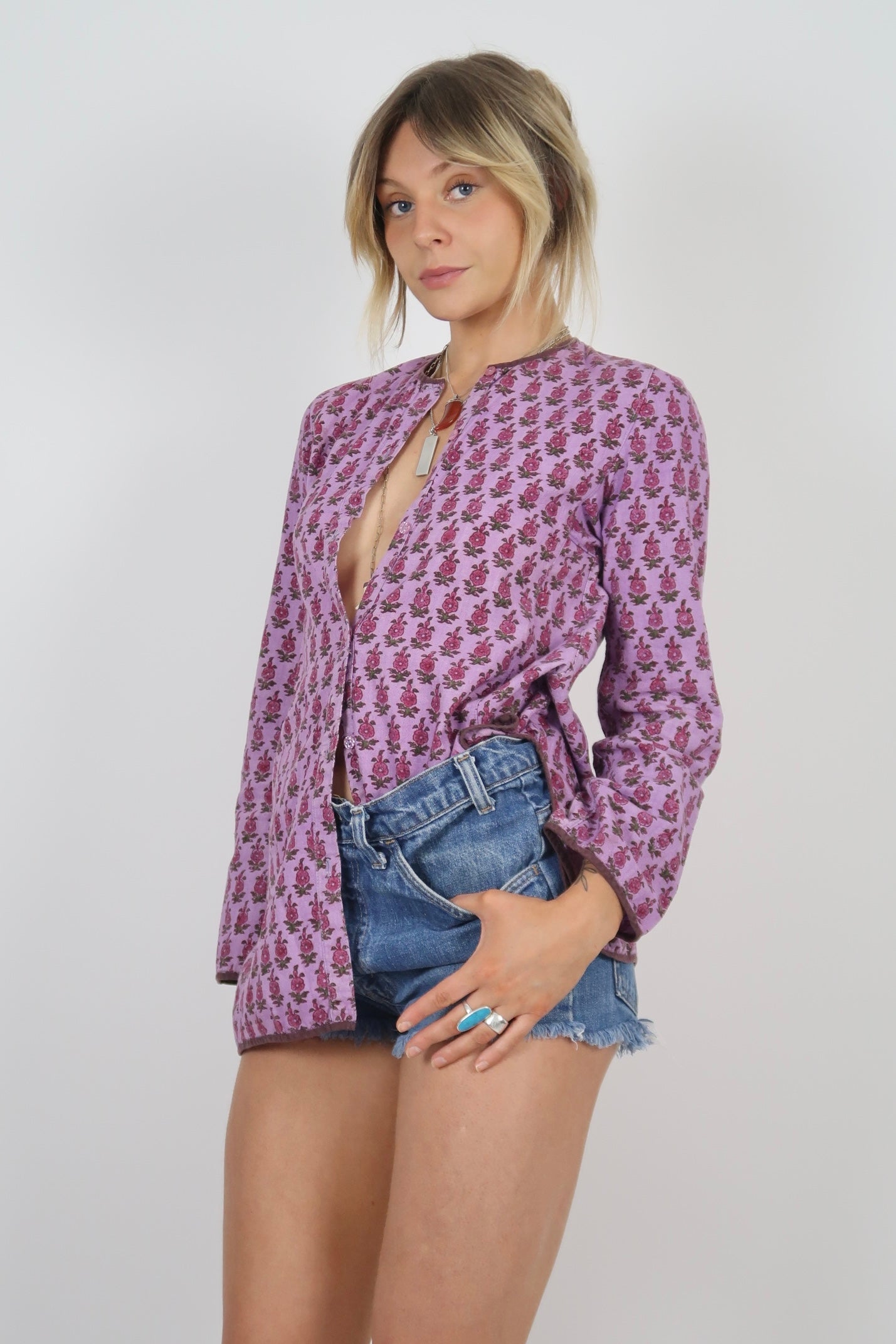 1970s Anohki cotton shirt