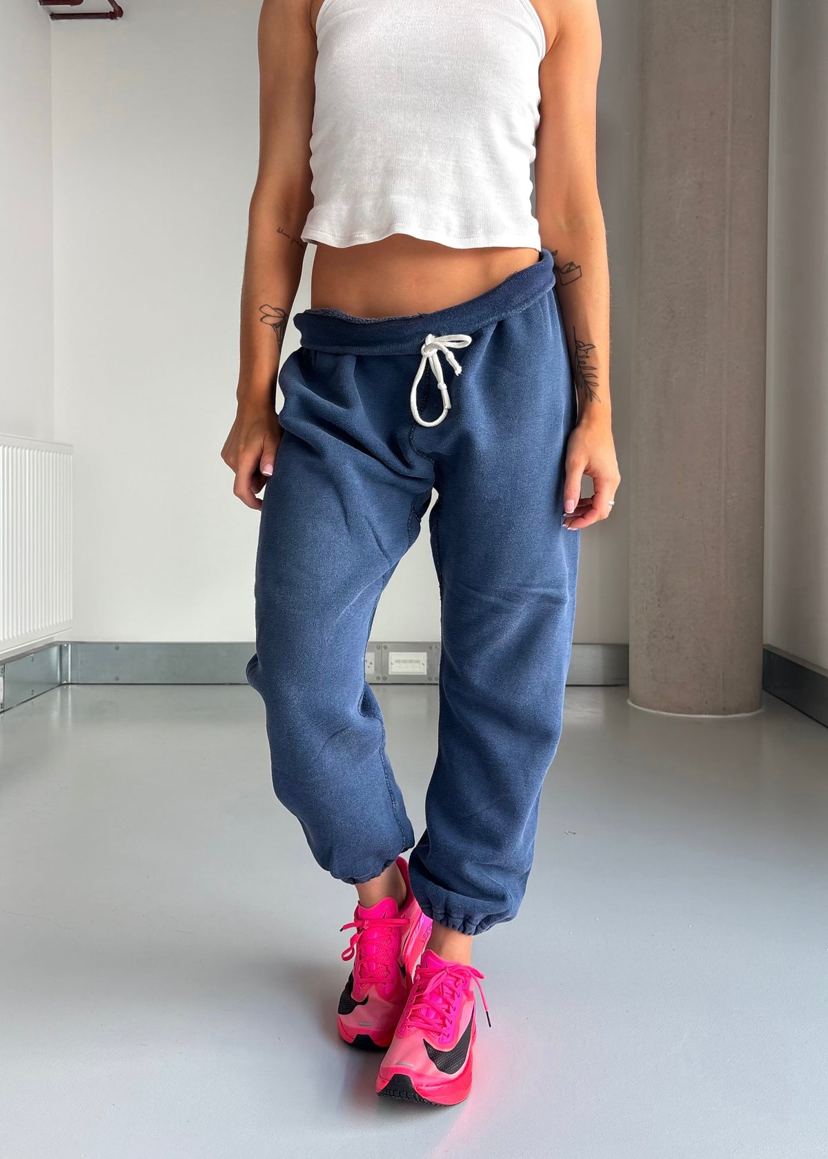60S NAVY SWEATPANTS