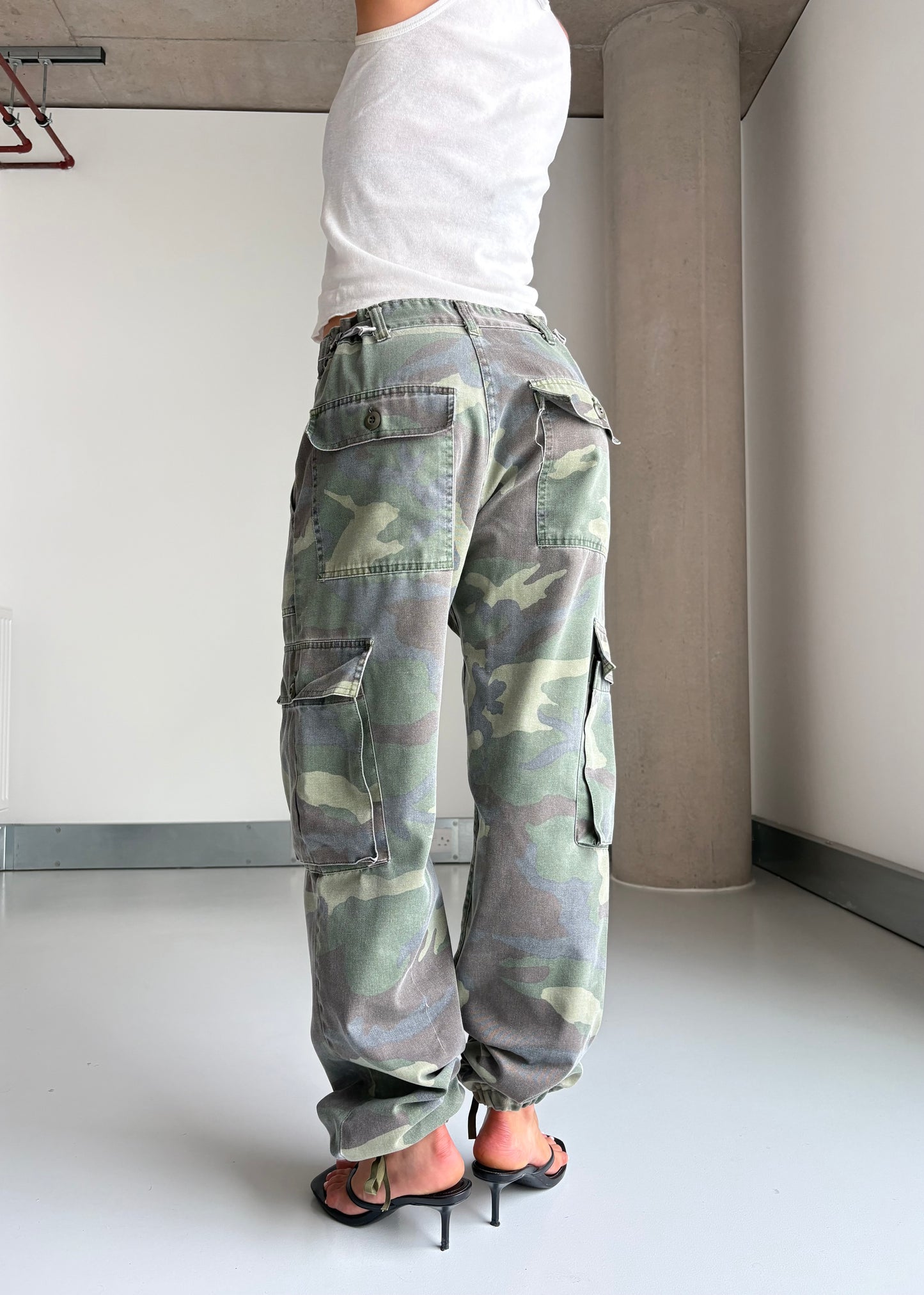 FADED CAMO PANTS
