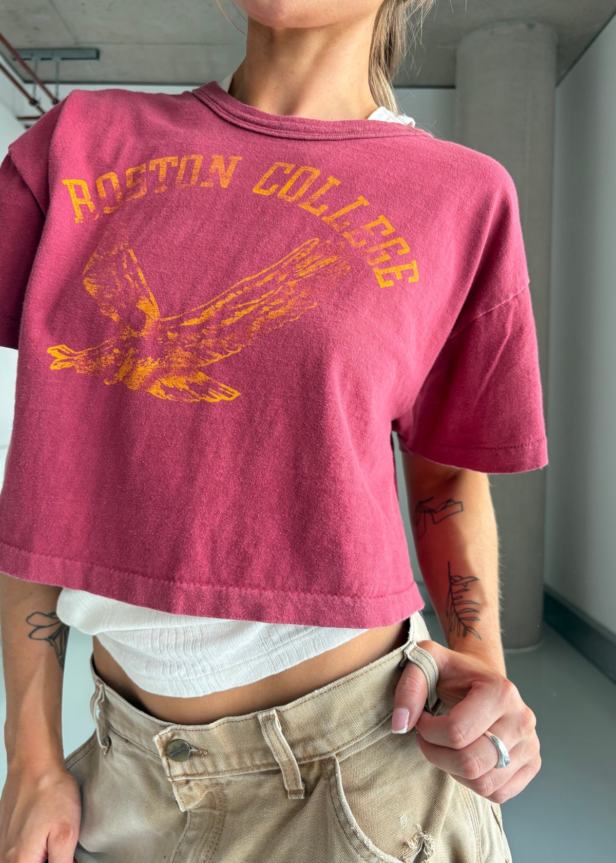 80S CROPPED TEE