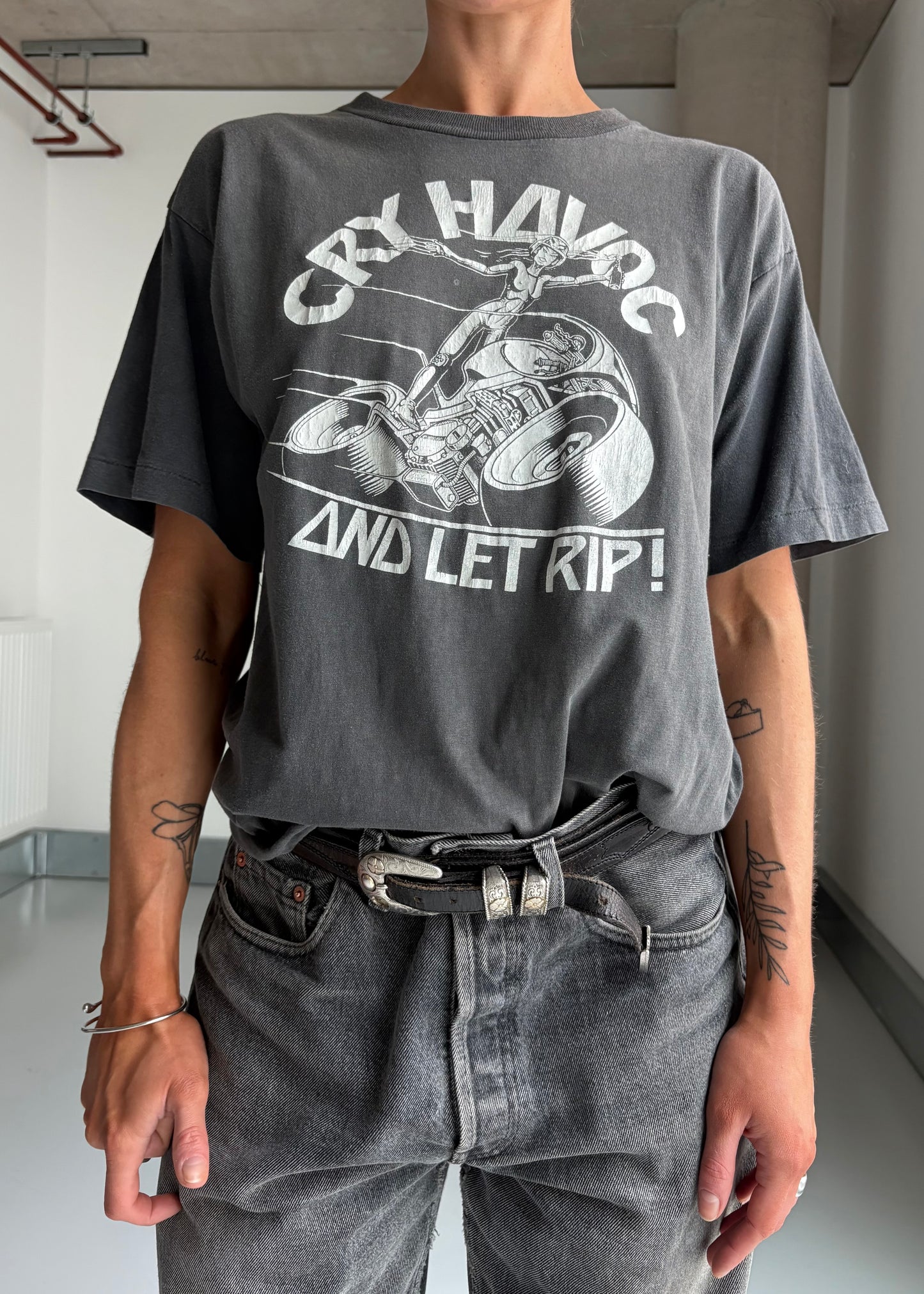80S BIKER TEE