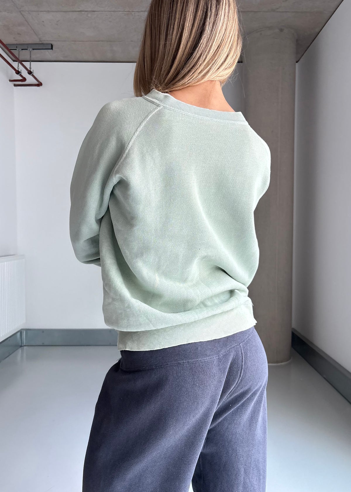 60s MINT GREEN SWEATSHIRT