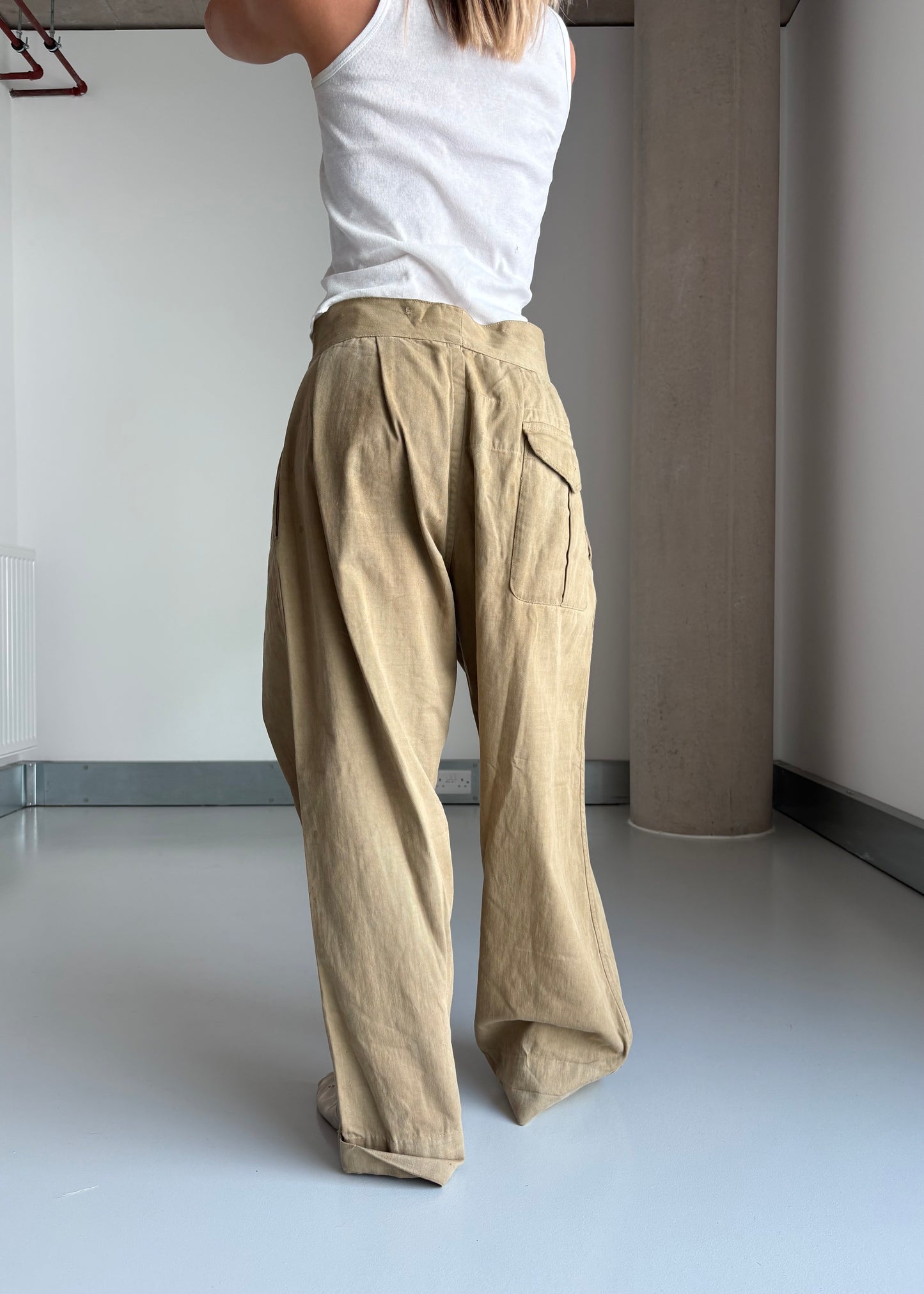 1940s Indian British army pants