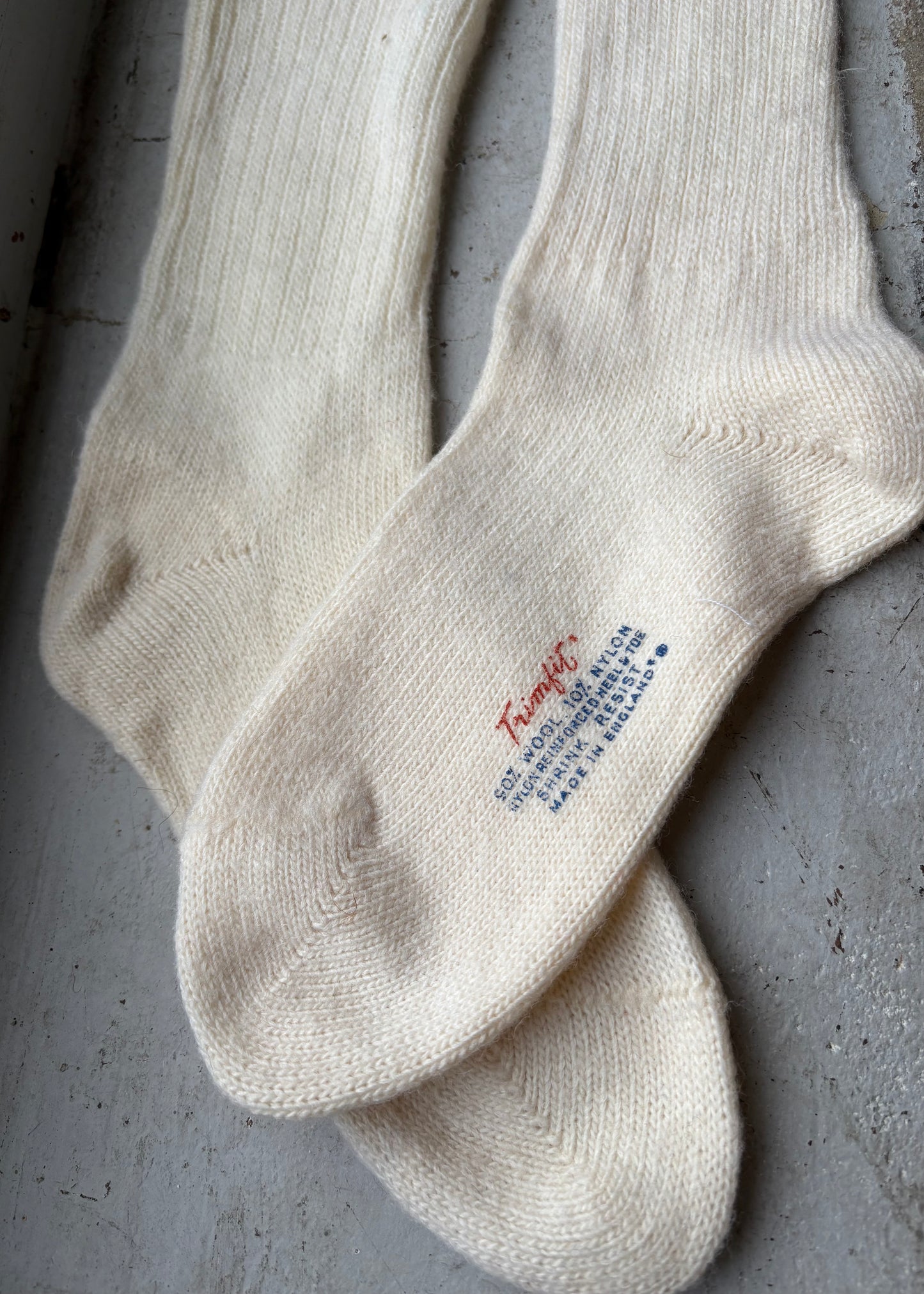 50s wool socks