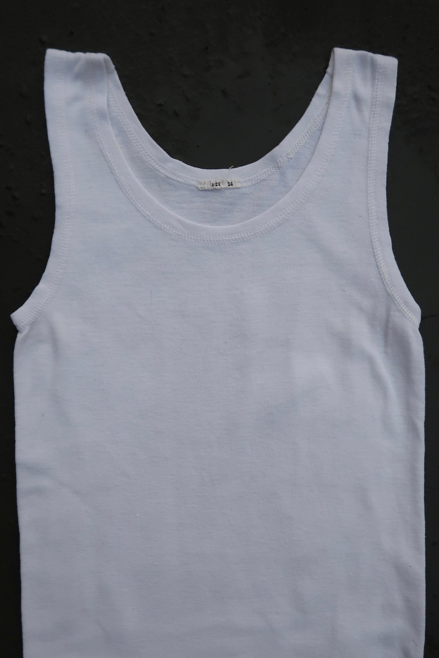 70s chain stitch tank