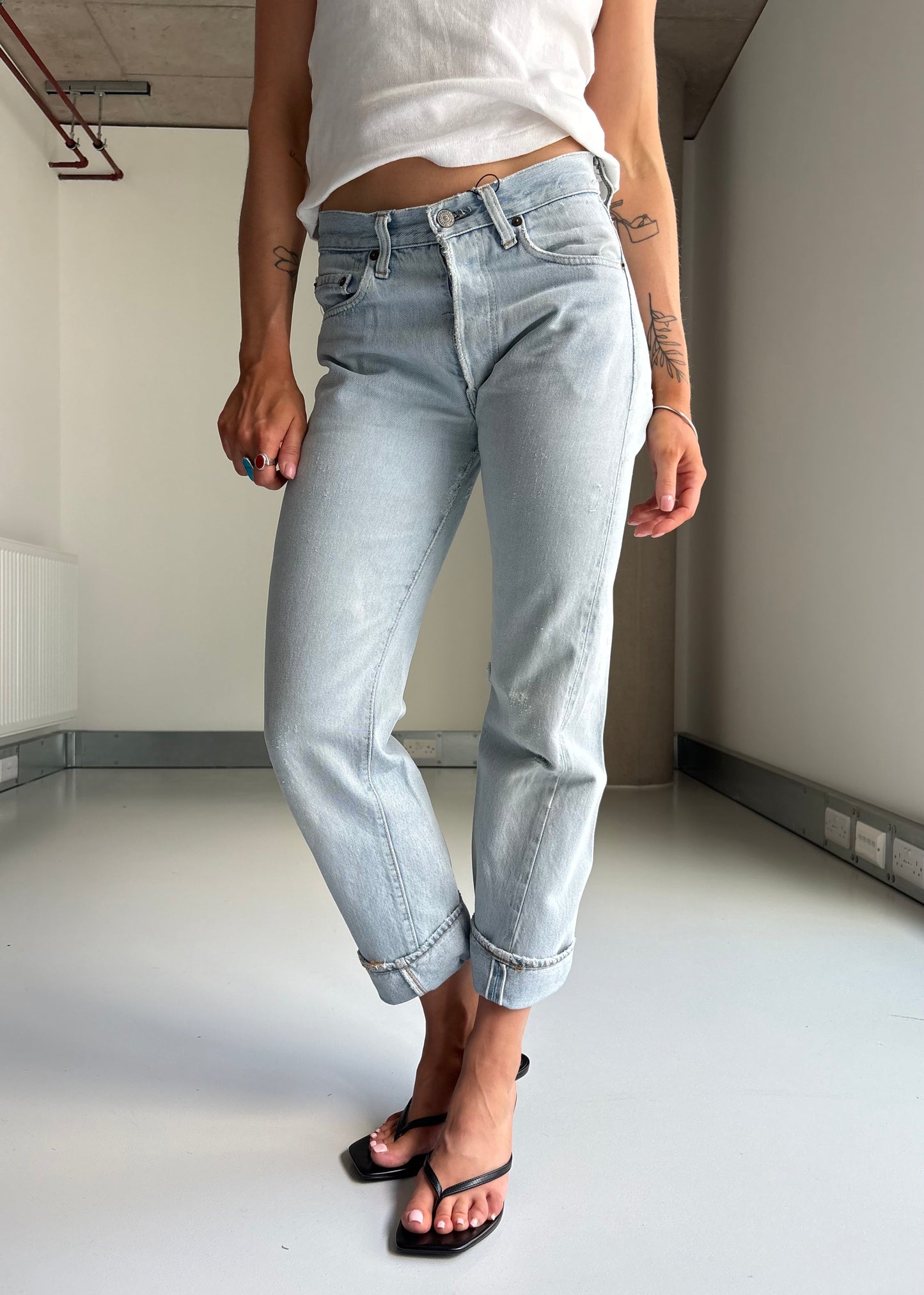 80S LIGHTWASH LEVIS SELVEDGE