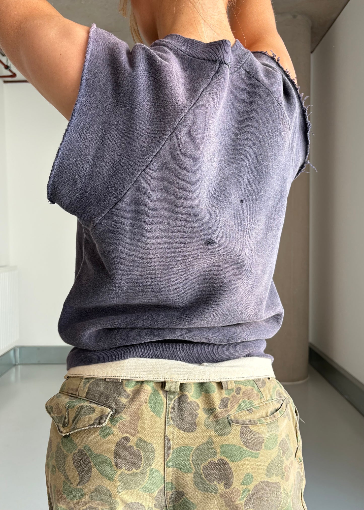 60s cut off sweat