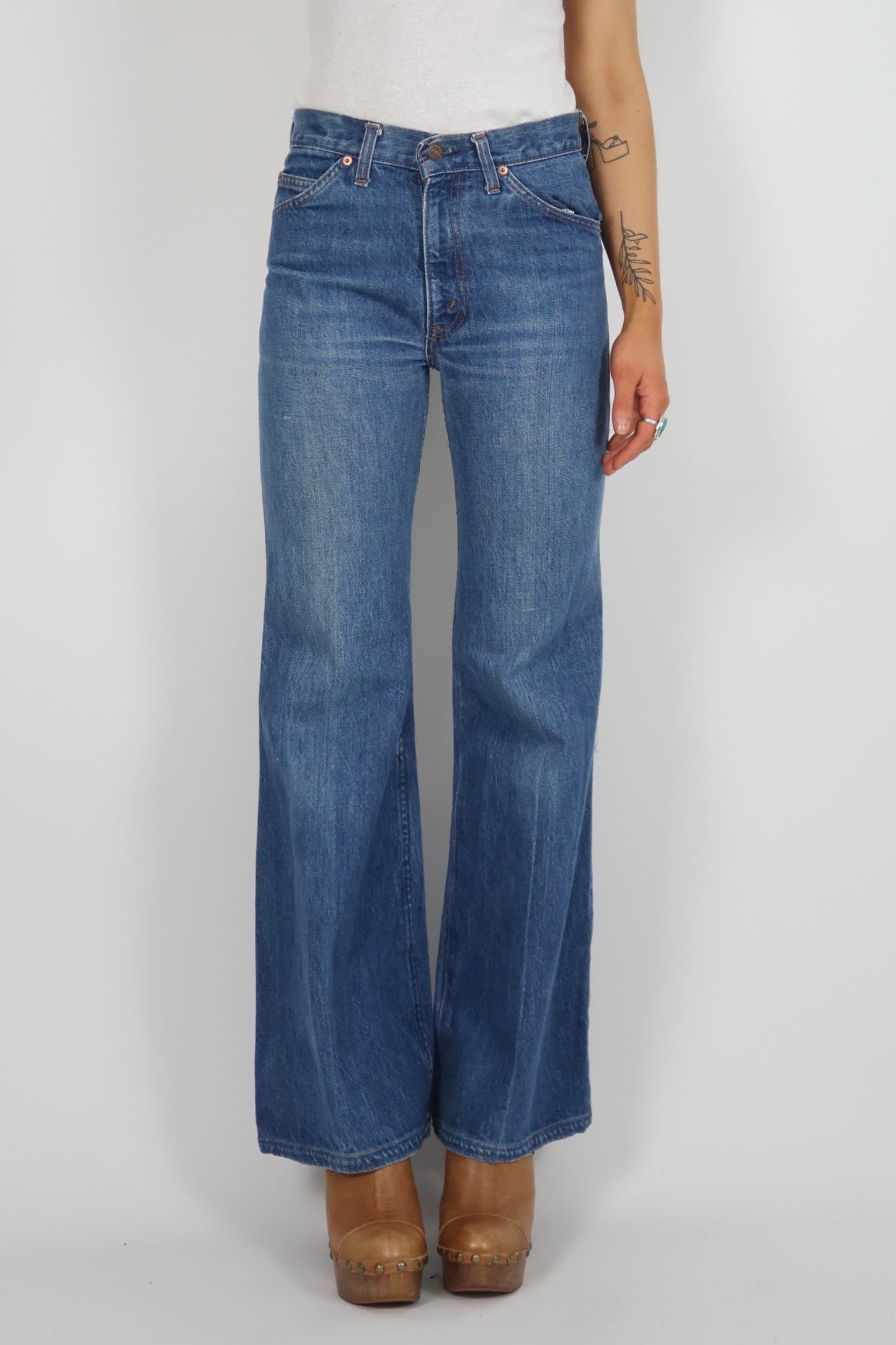 1970s Levi’s Orange tab jeans 522s