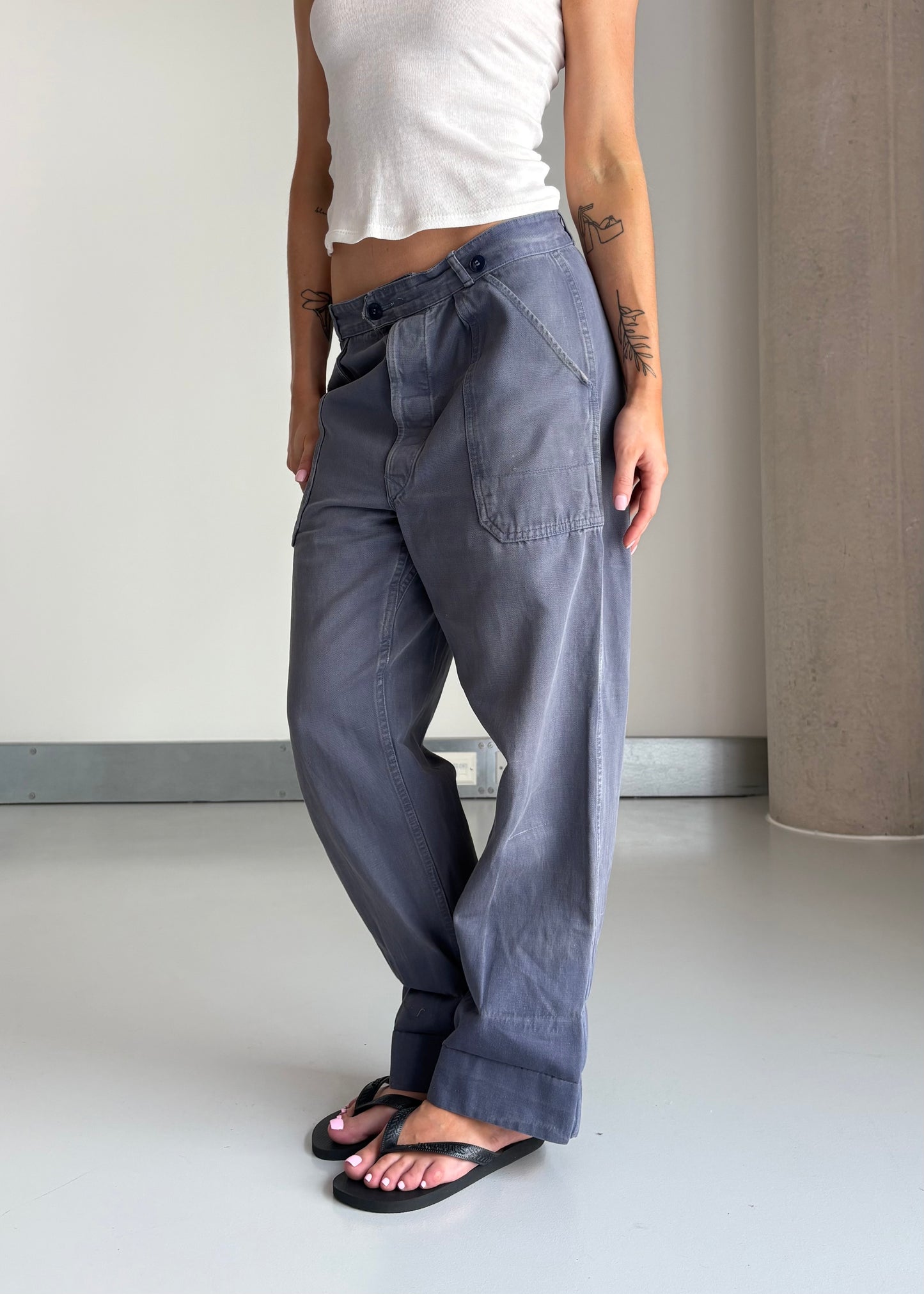 FADED WORK PANTS