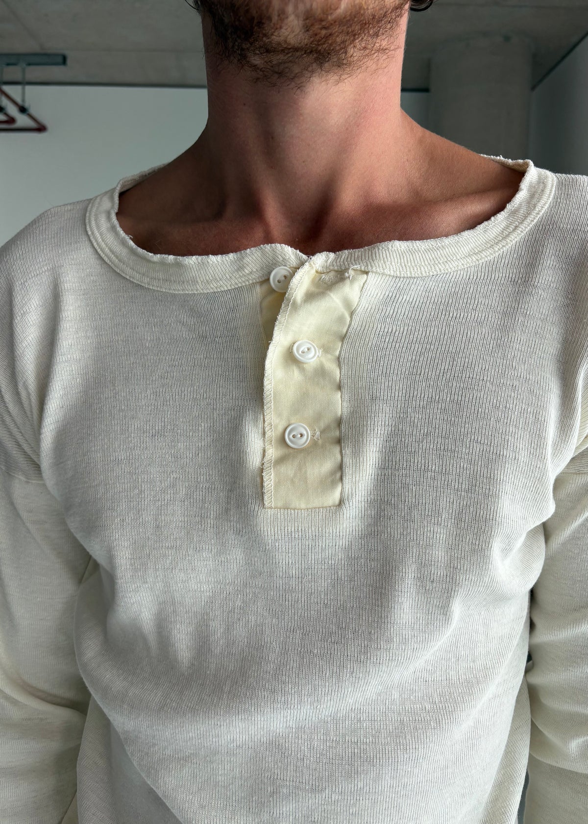 70S COTTON HENLEY