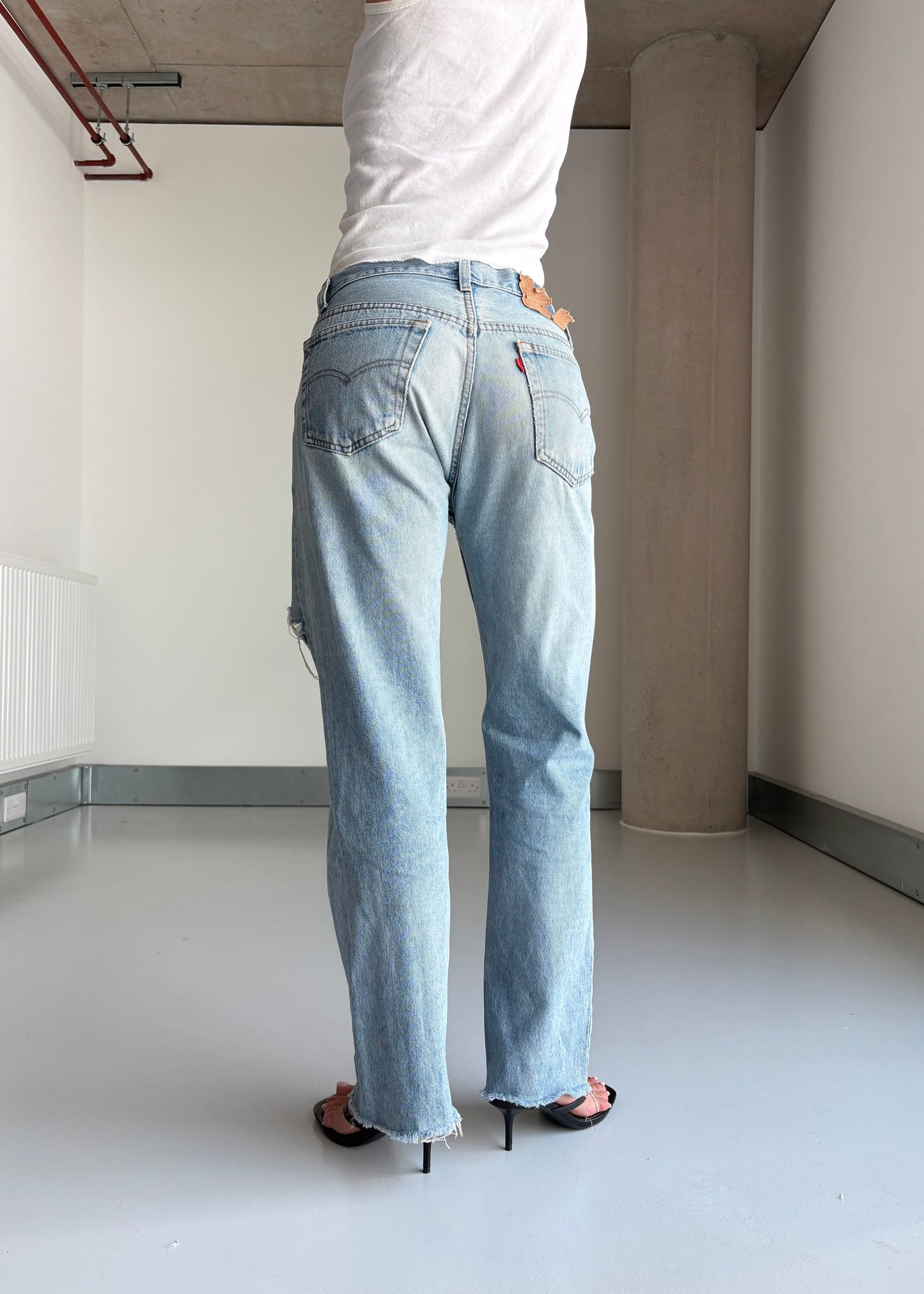 80S RIPPED LEVIS