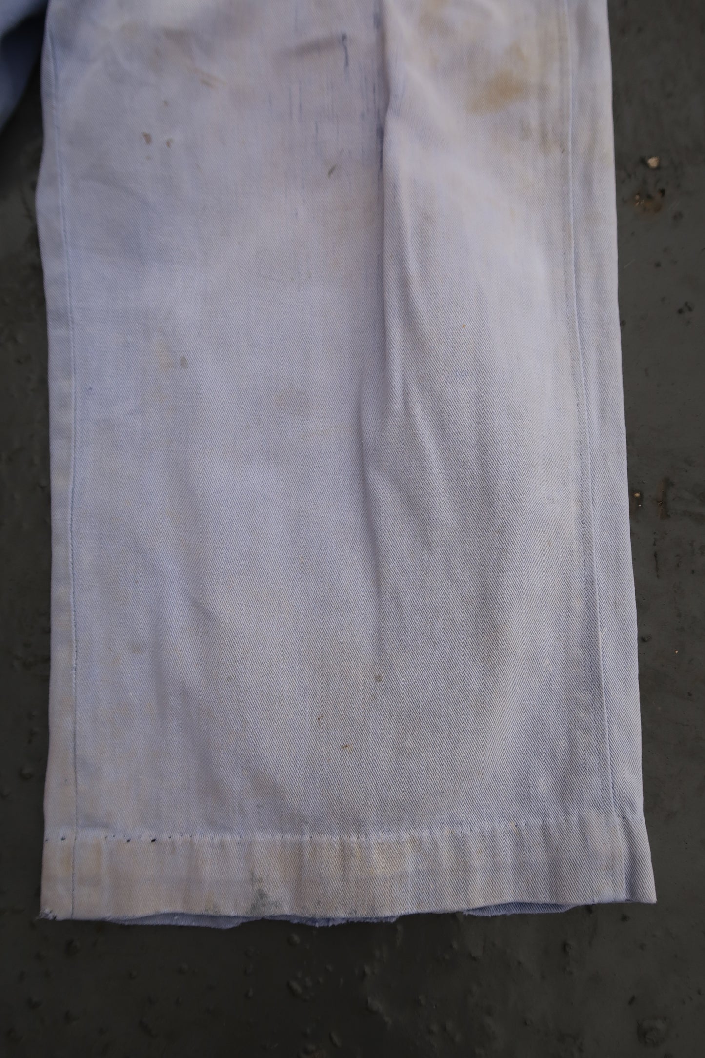 Cropped work wear pants