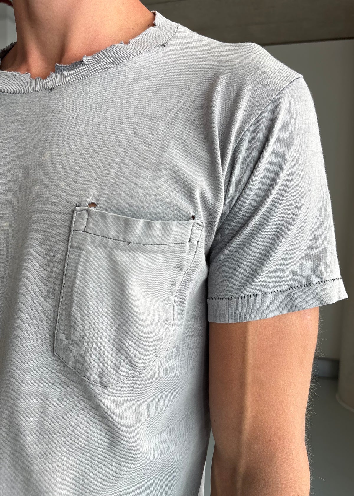 70s sun faded tee